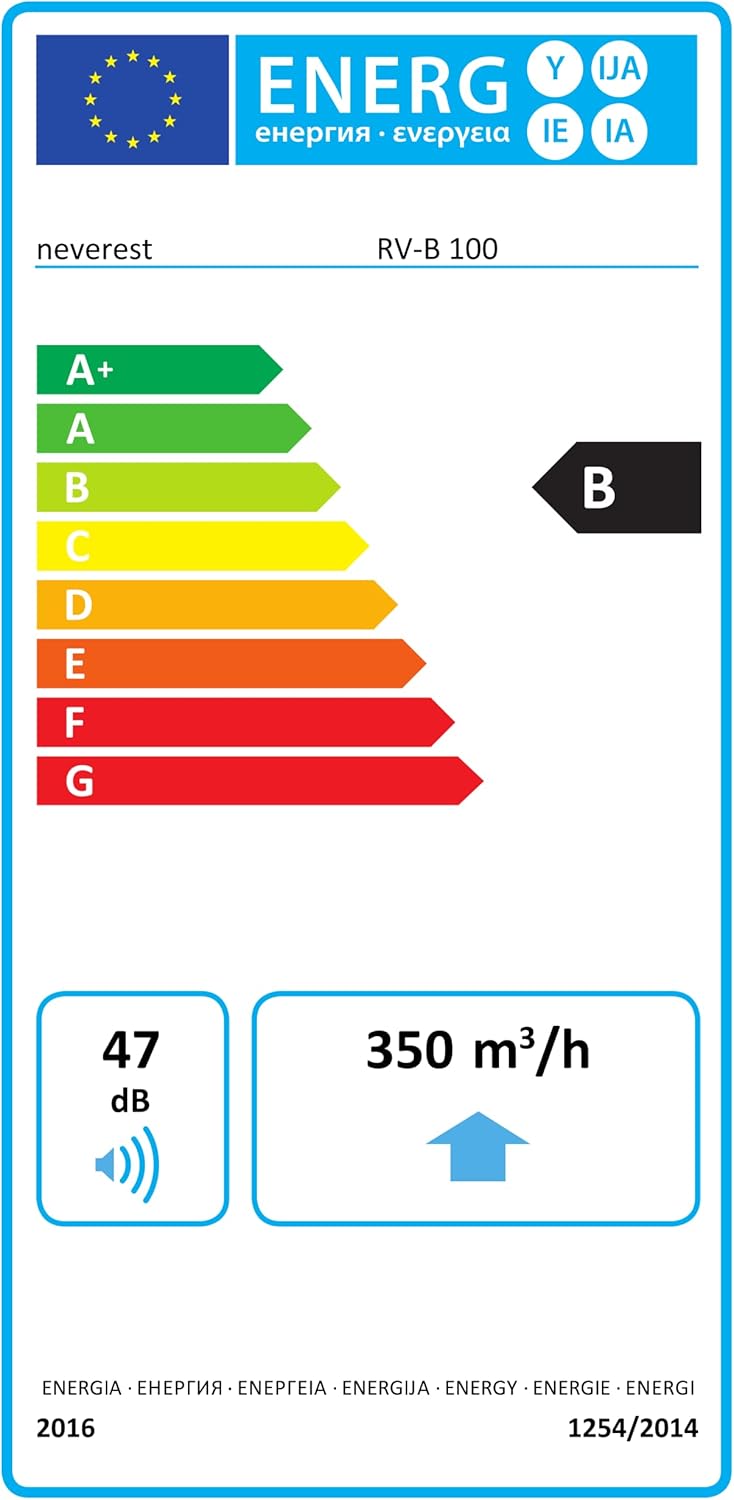 Neverest® RV-B 100mm - Ventilatore Centrifugo in Linea - immagine 8