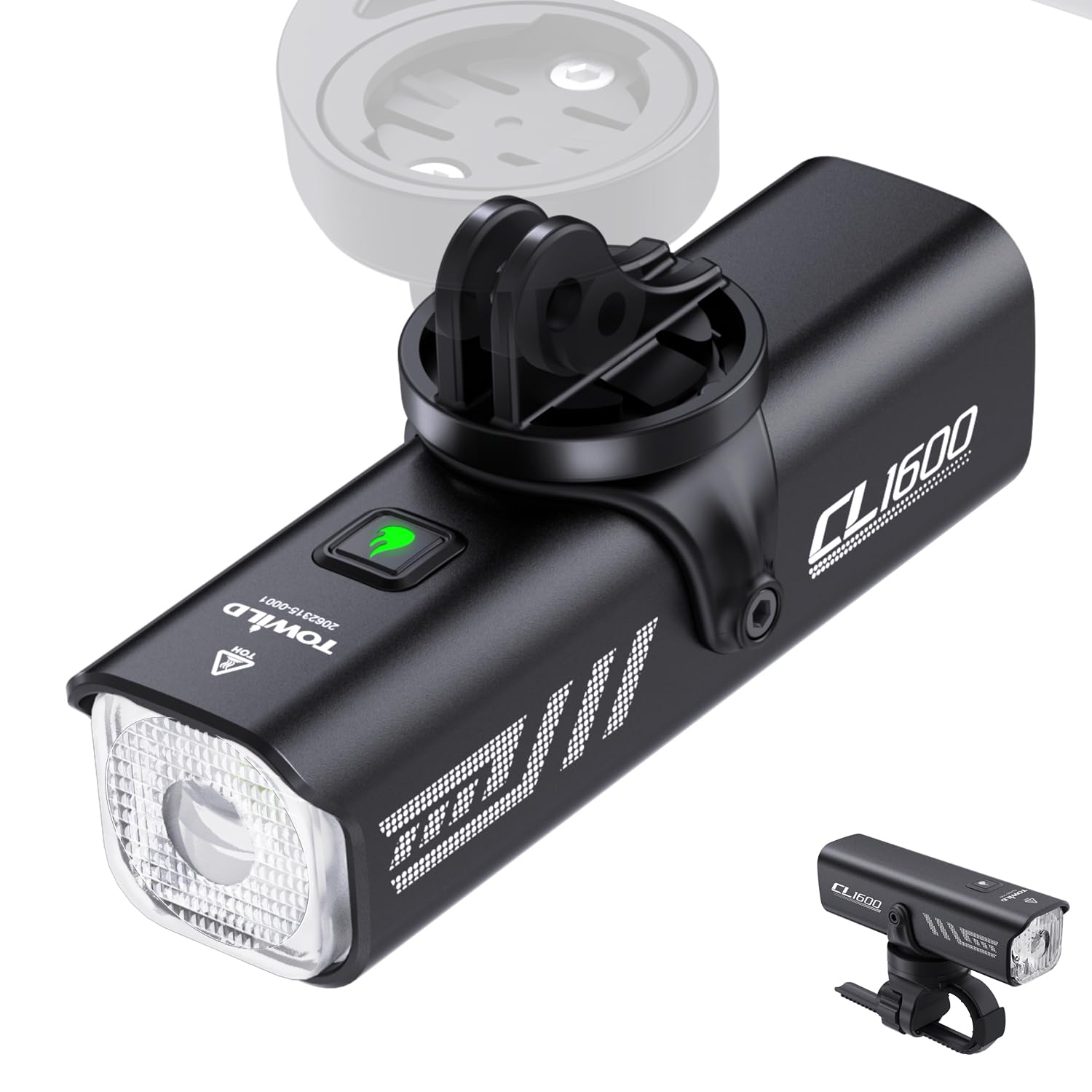 Towild CL1600 Fanale Anteriore Bici 1600 Lumen