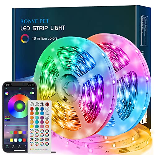 Striscia Led RGB 10 Metri con Telecomando Bluetooth - immagine 1