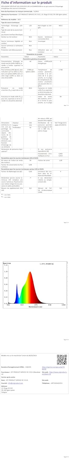 Applique da Esterno Vintage LED E27, Nero - immagine 11