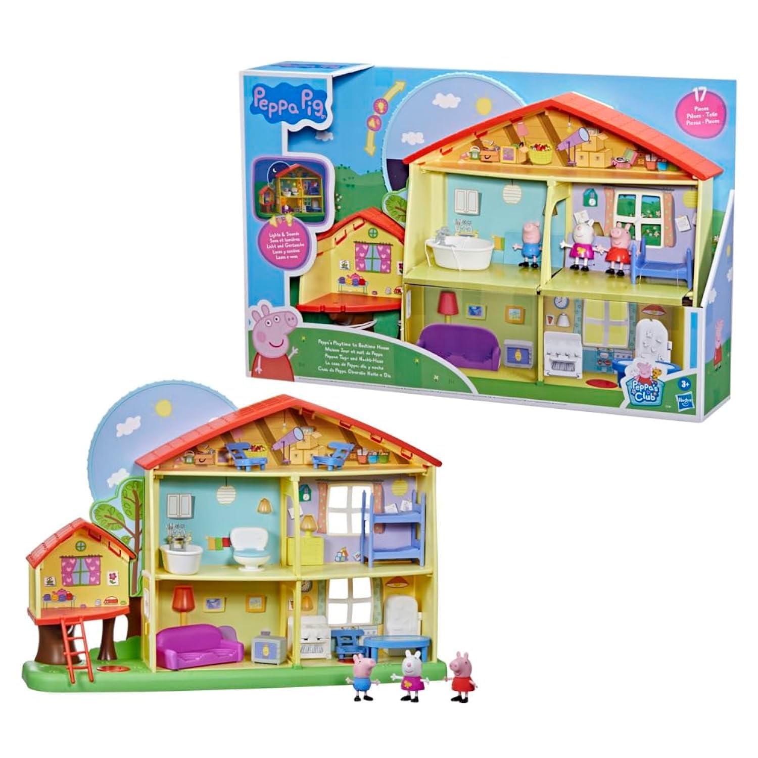 Peppa Pig Peppa’s Adventures Peppa's Playtime to Bedtime House