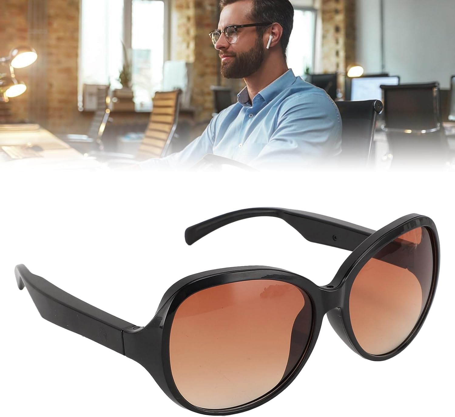 Goshyda Occhiali da Sole Bluetooth Intelligenti - immagine 5