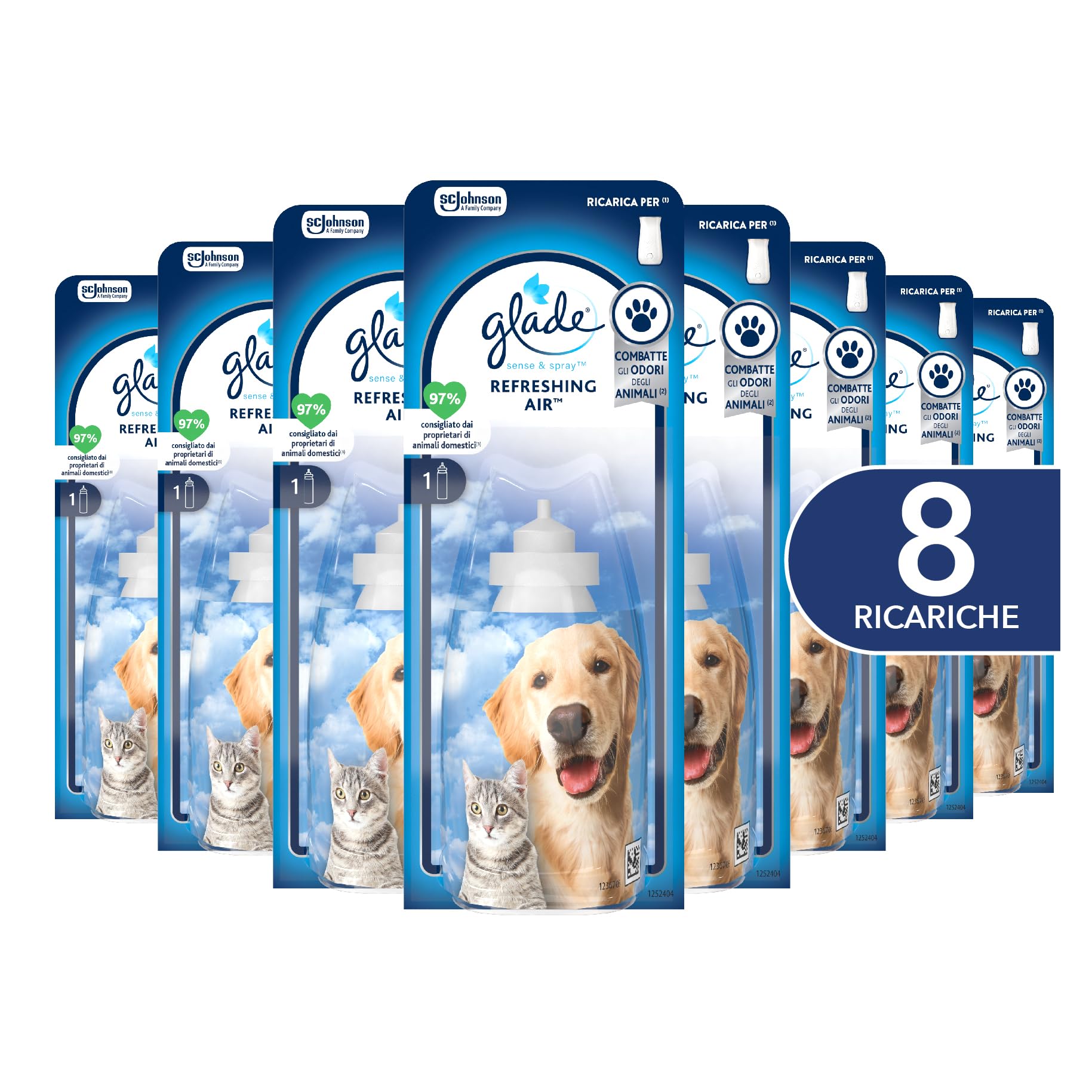 Glade Sense & Spray - Profumatore Ambienti Refreshing Air