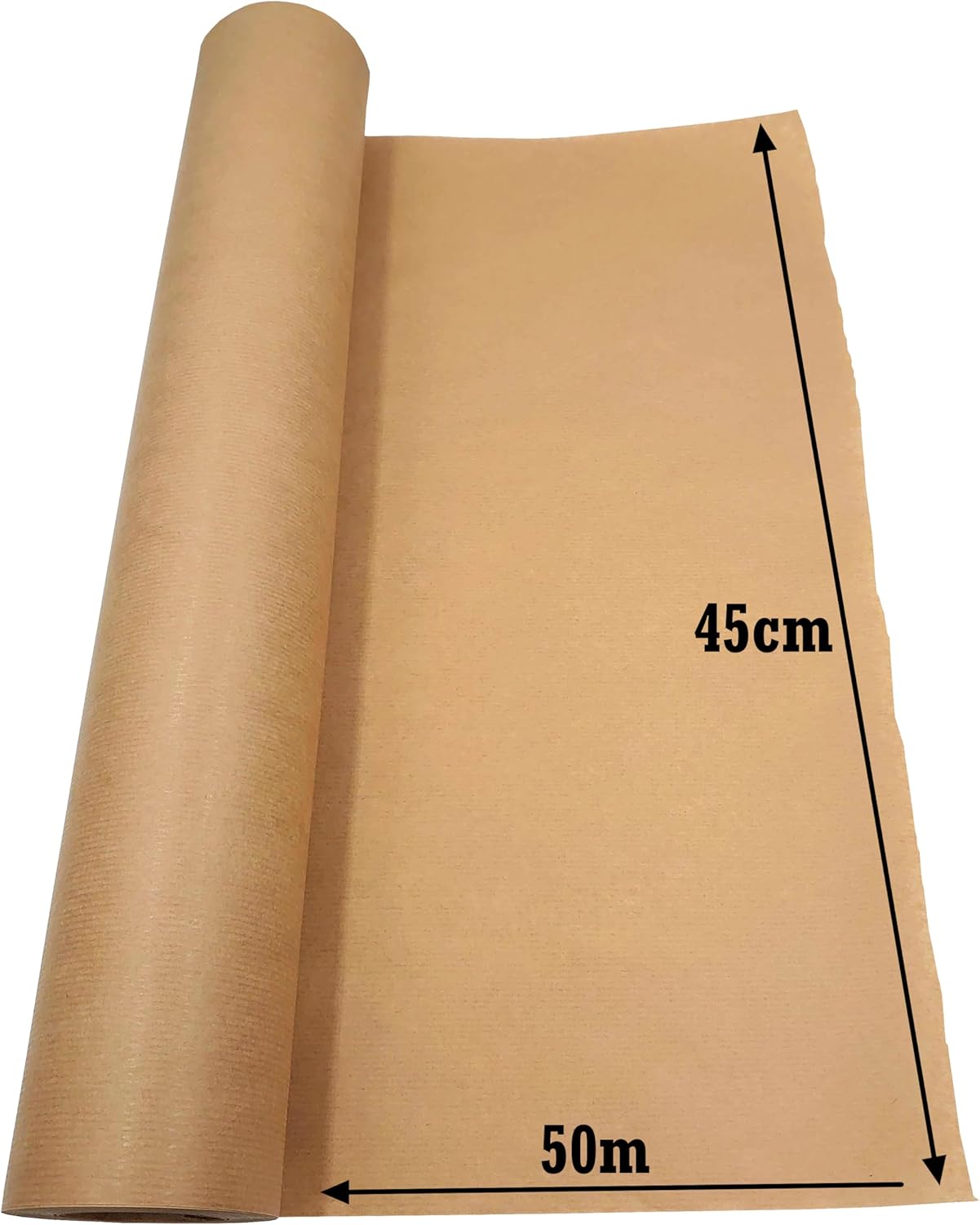 Paknor® Carta Kraft Marrone 44cm x 50m - immagine 2