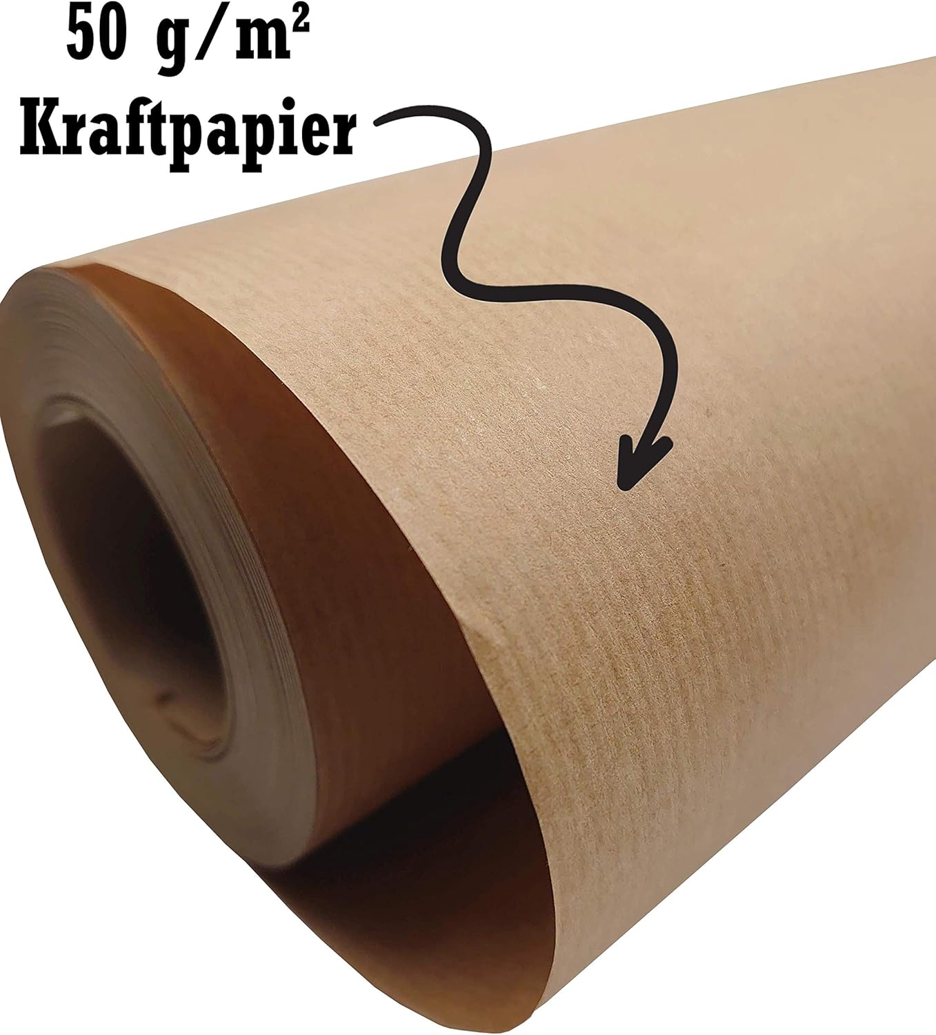 Paknor® Carta Kraft Marrone 44cm x 50m - immagine 3