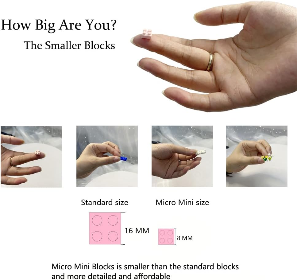 Parigi Arc de Triomphe Micro Building Blocks 1800+ Pezzi - immagine 6