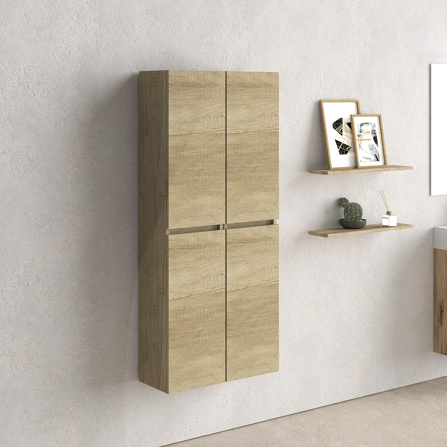 Baikal Mobile Bagno Sospeso a Parete 140 Nature - immagine 2