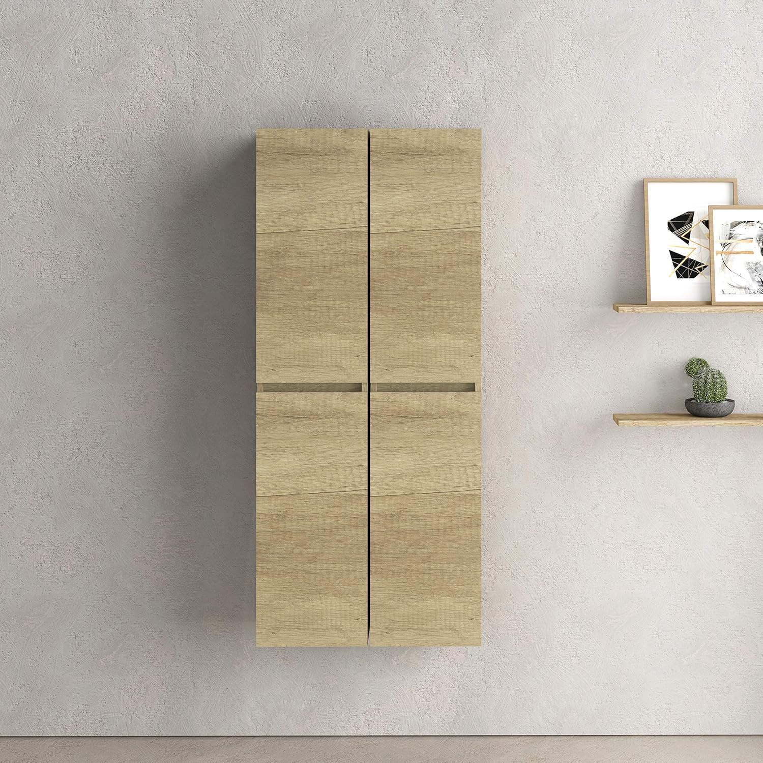 Baikal Mobile Bagno Sospeso a Parete 140 Nature - immagine 3