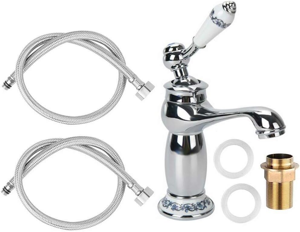 Rubinetto Miscelatore Monocomando Ottone Anticato - immagine 3