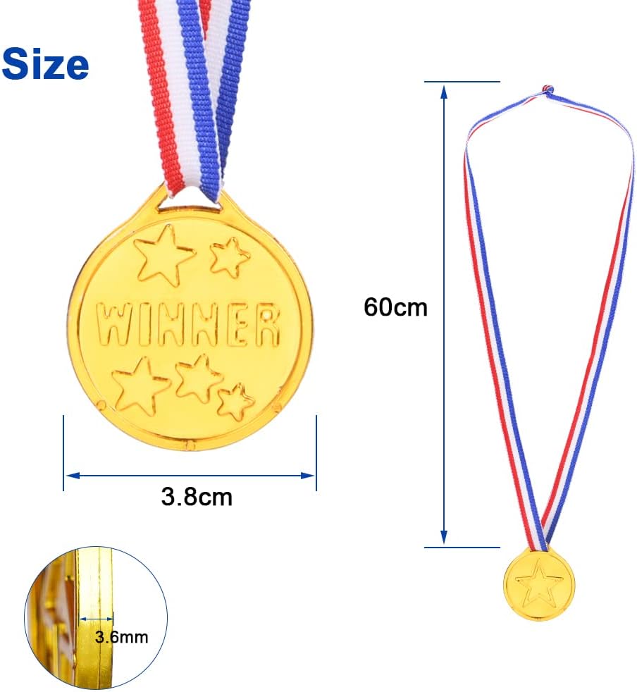 flintronic Medaglie per Bambini con Nastri al Collo - immagine 3