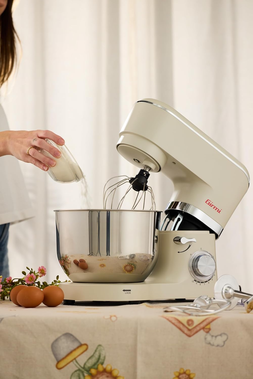 Girmi IM47 Impastatrice Planetaria 6 Litri 1500W - immagine 4