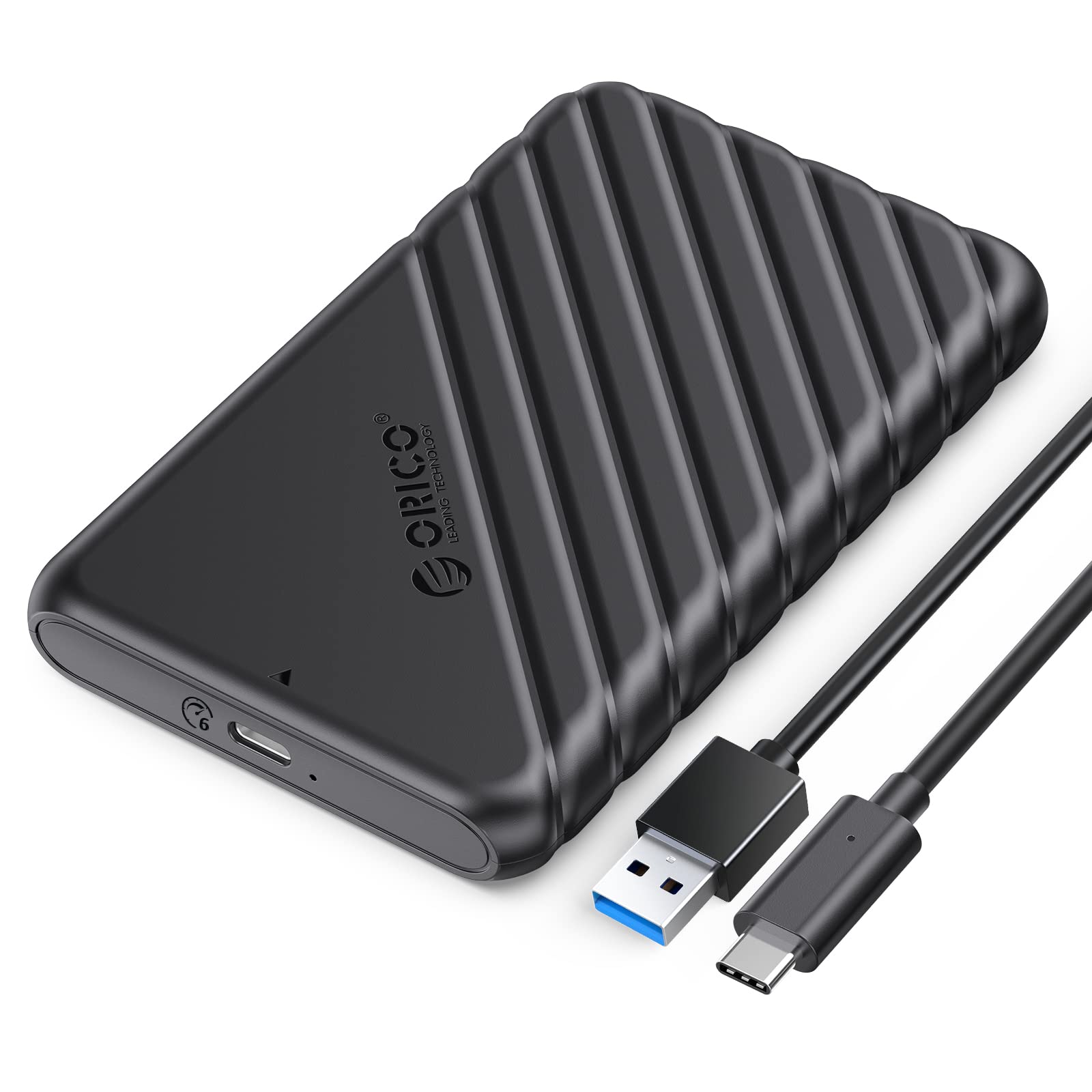 Orico Case SSD 2.5" USB 3.1 Gen 1 SATA (Nero)