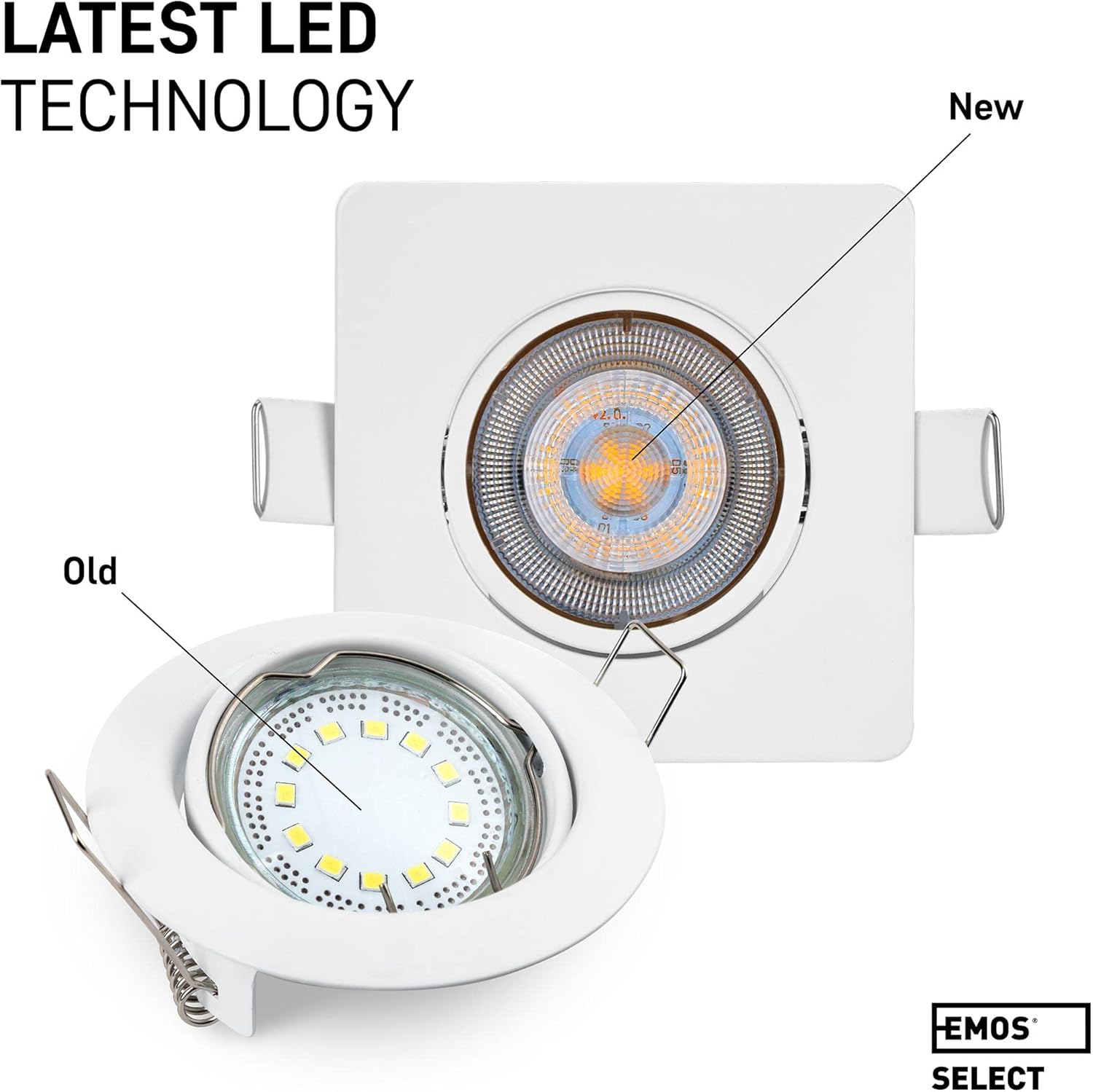 Emos Exclusive Faretti LED da Incasso 5W (Set di 6) - immagine 2