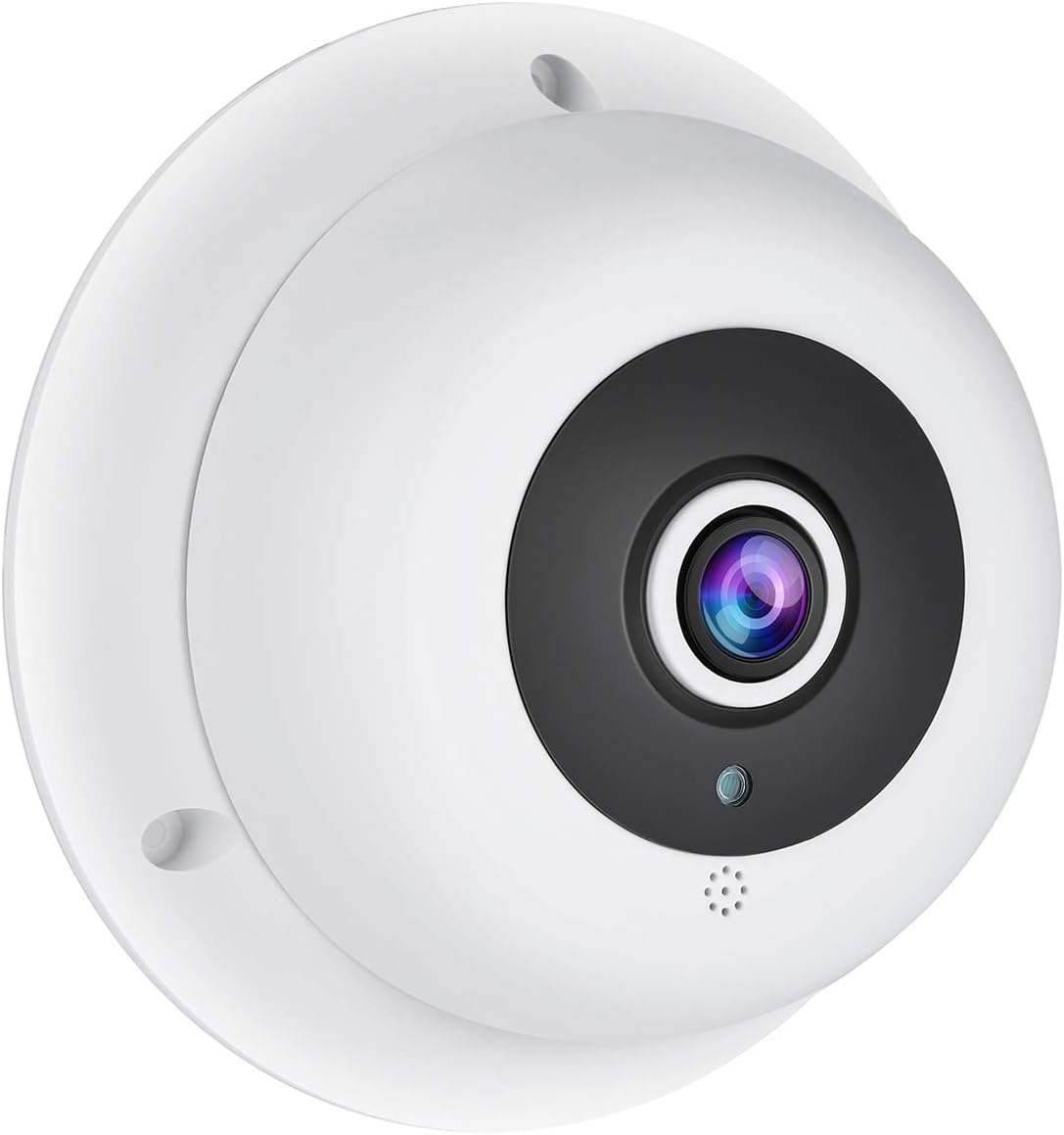 Revotech Fisheye Telecamera IP POE 3MP con Audio