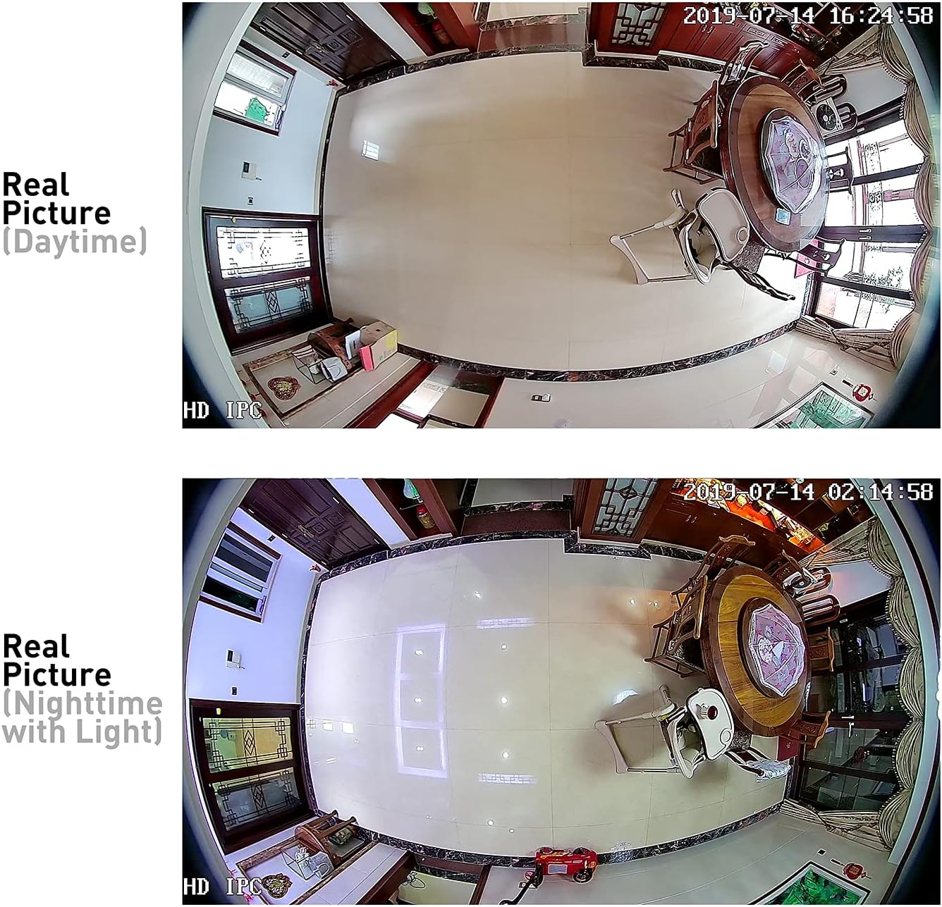 Revotech Fisheye Telecamera IP POE 3MP con Audio - immagine 6