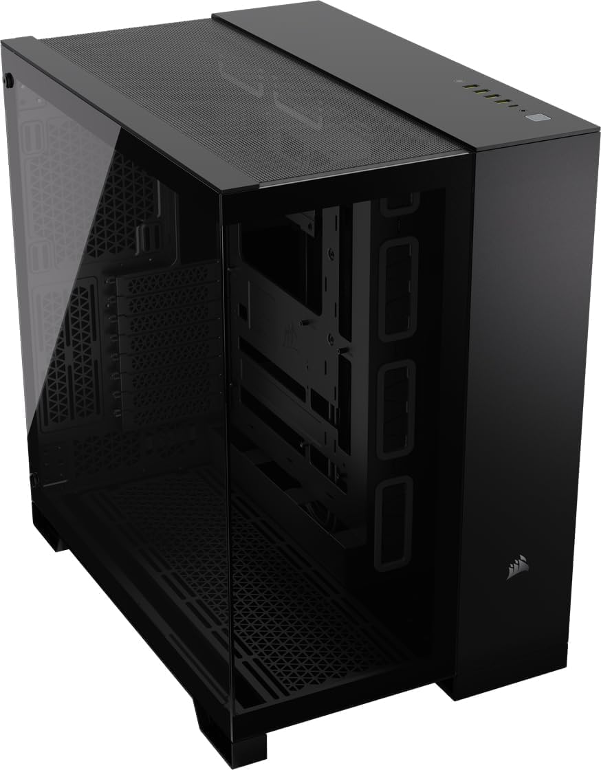 Corsair 6500X Mid-Tower ATX Case PC Doppia Camera, Nero - immagine 1