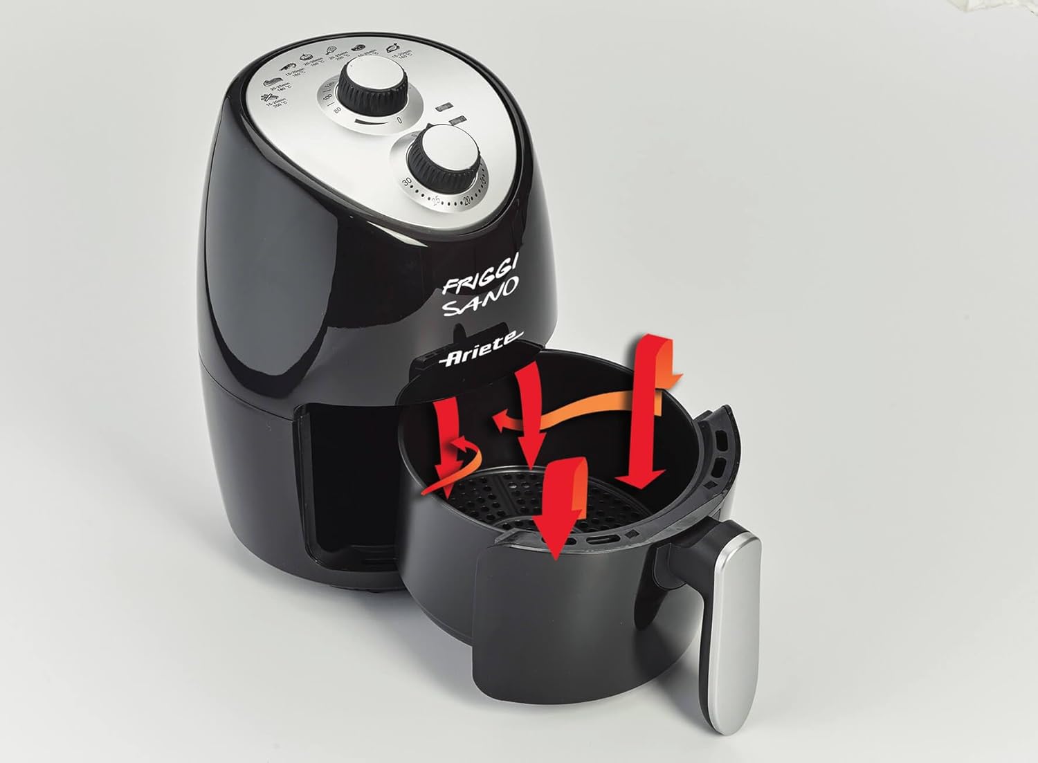 Ariete 4617 Airy Fryer Compact - Friggitrice ad Aria 2L - immagine 5