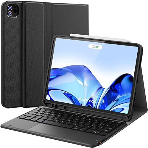 Earto Tastiera iPad Air 11 (M2, 2024) con Touchpad, Nero - immagine 1