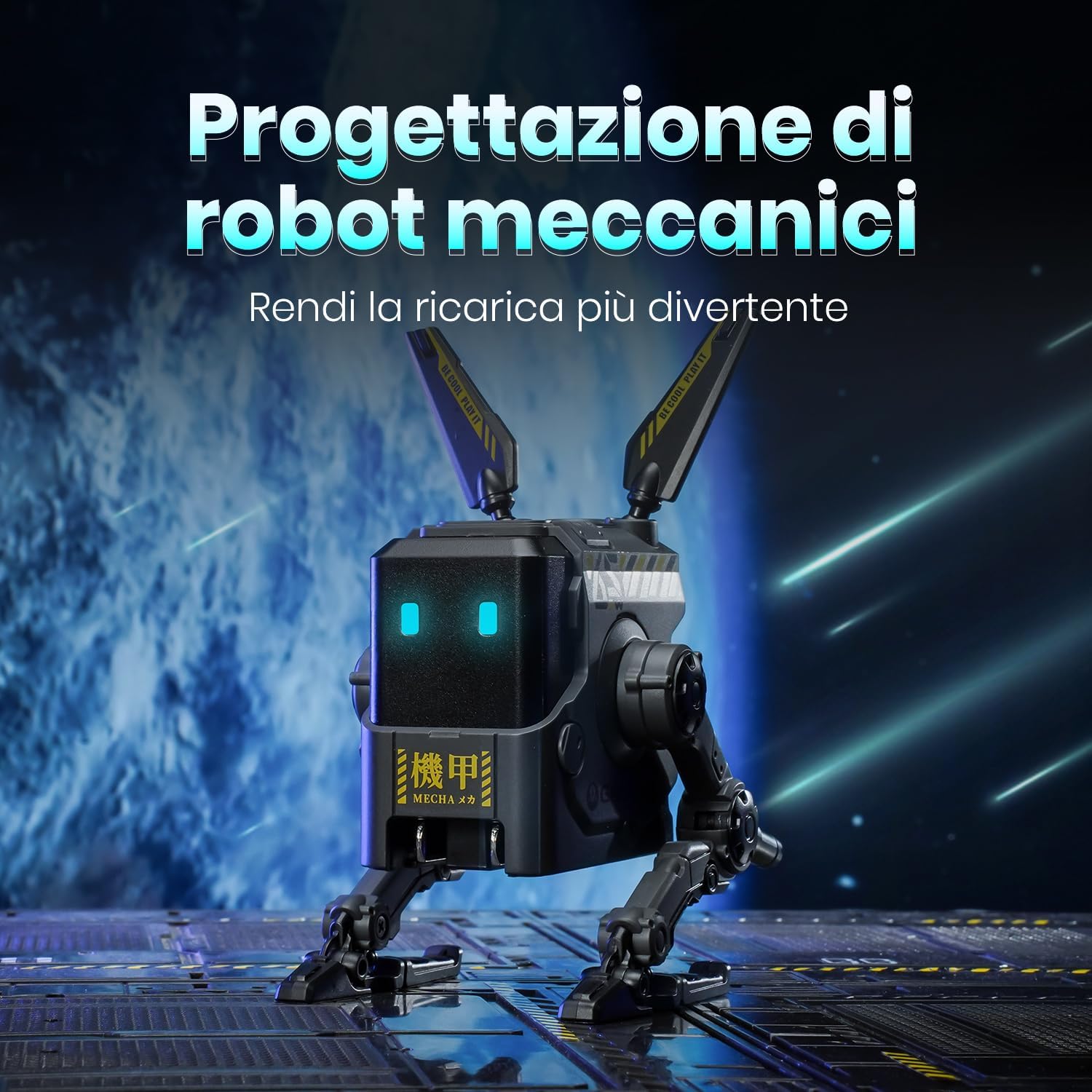 Gravastar Caricabatterie Rapido GaN Alpha 65W 3 Porte - immagine 5