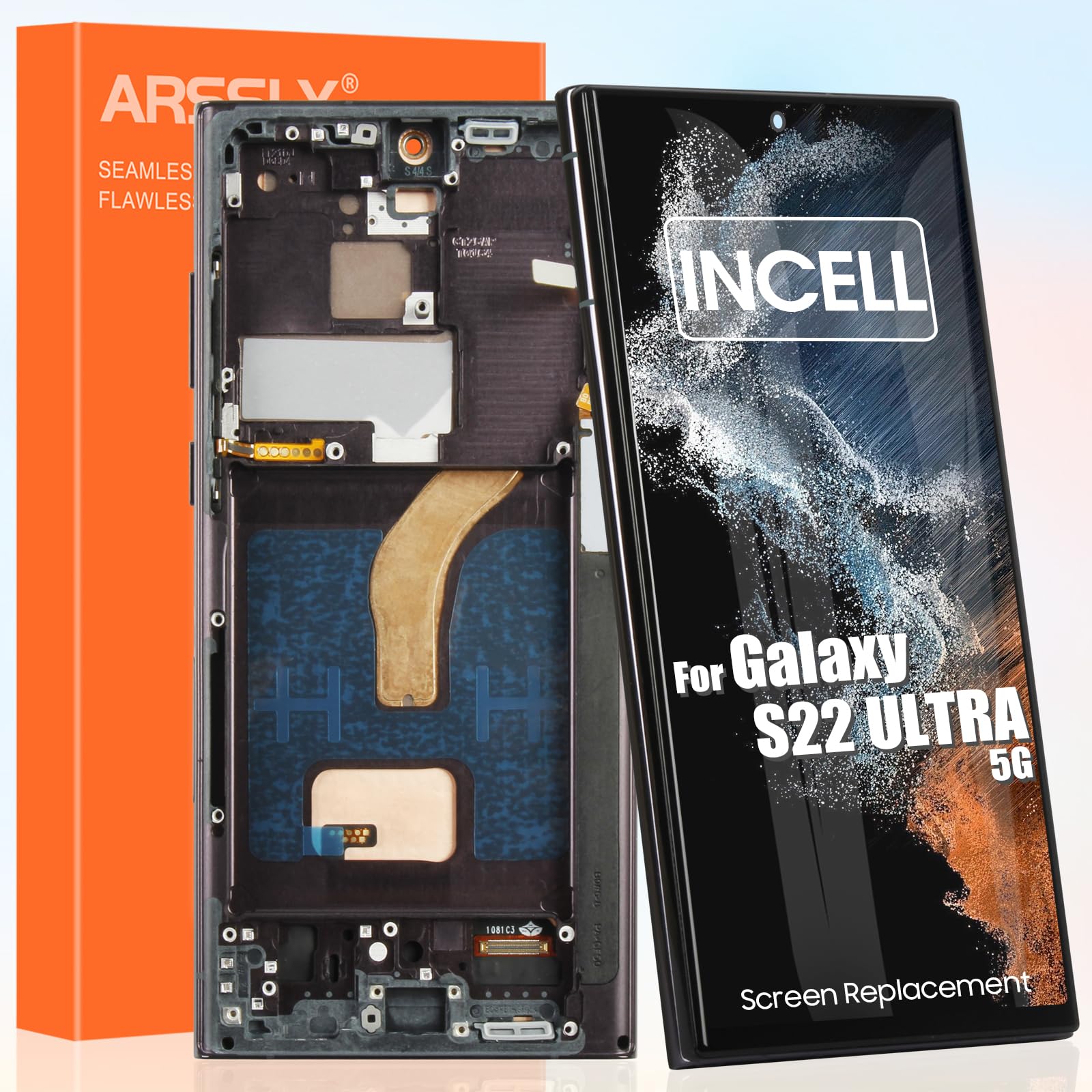 LCD Schermo Incell per Samsung S22 Ultra 5G (US Version)
