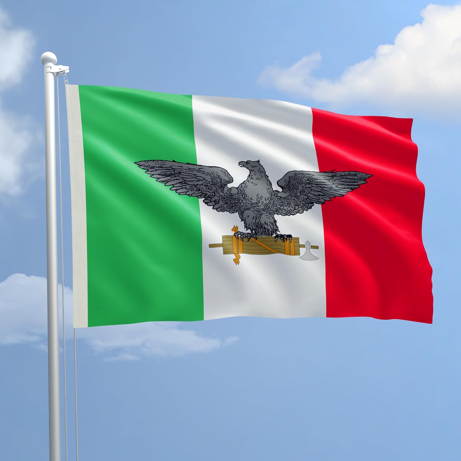 Bandiera Storica REPUBBLICA SOCIALE ITALIANA 100x150 cm - immagine 1