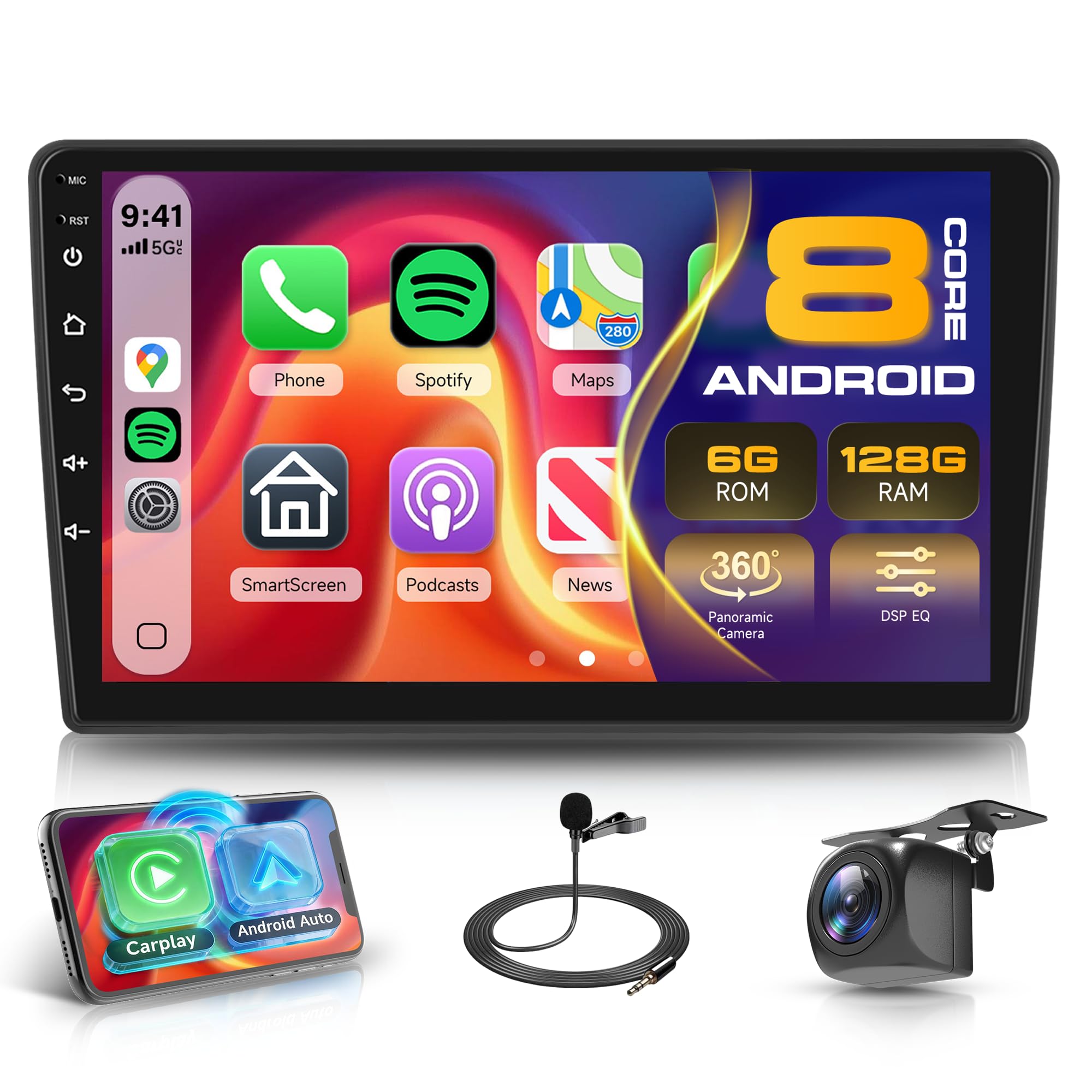 Autoradio Android 9'' per Citroen Berlingo B9 / Peugeot Partner