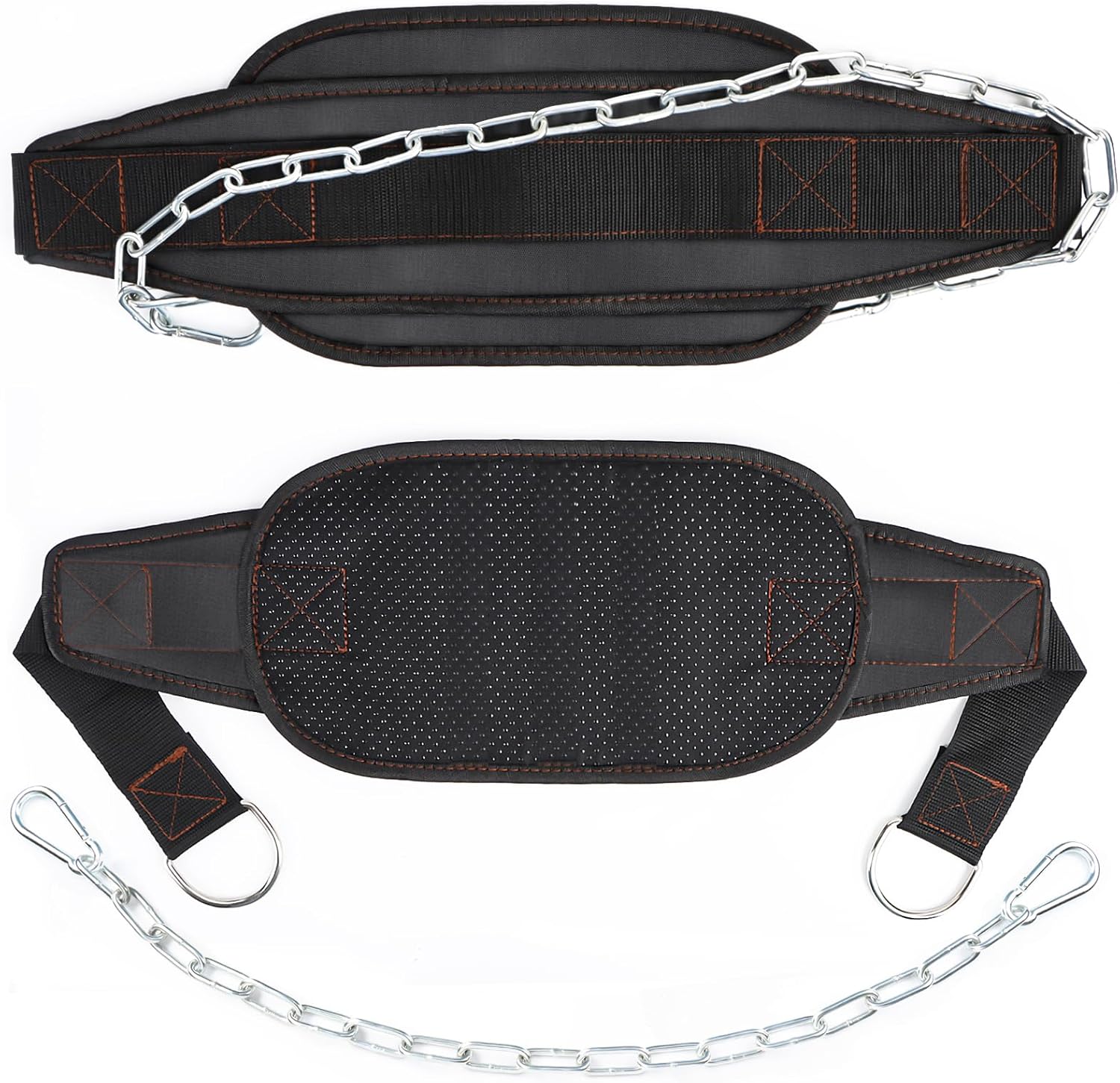 Cintura Palestra Powerlifting in Neoprene con Catena - immagine 1