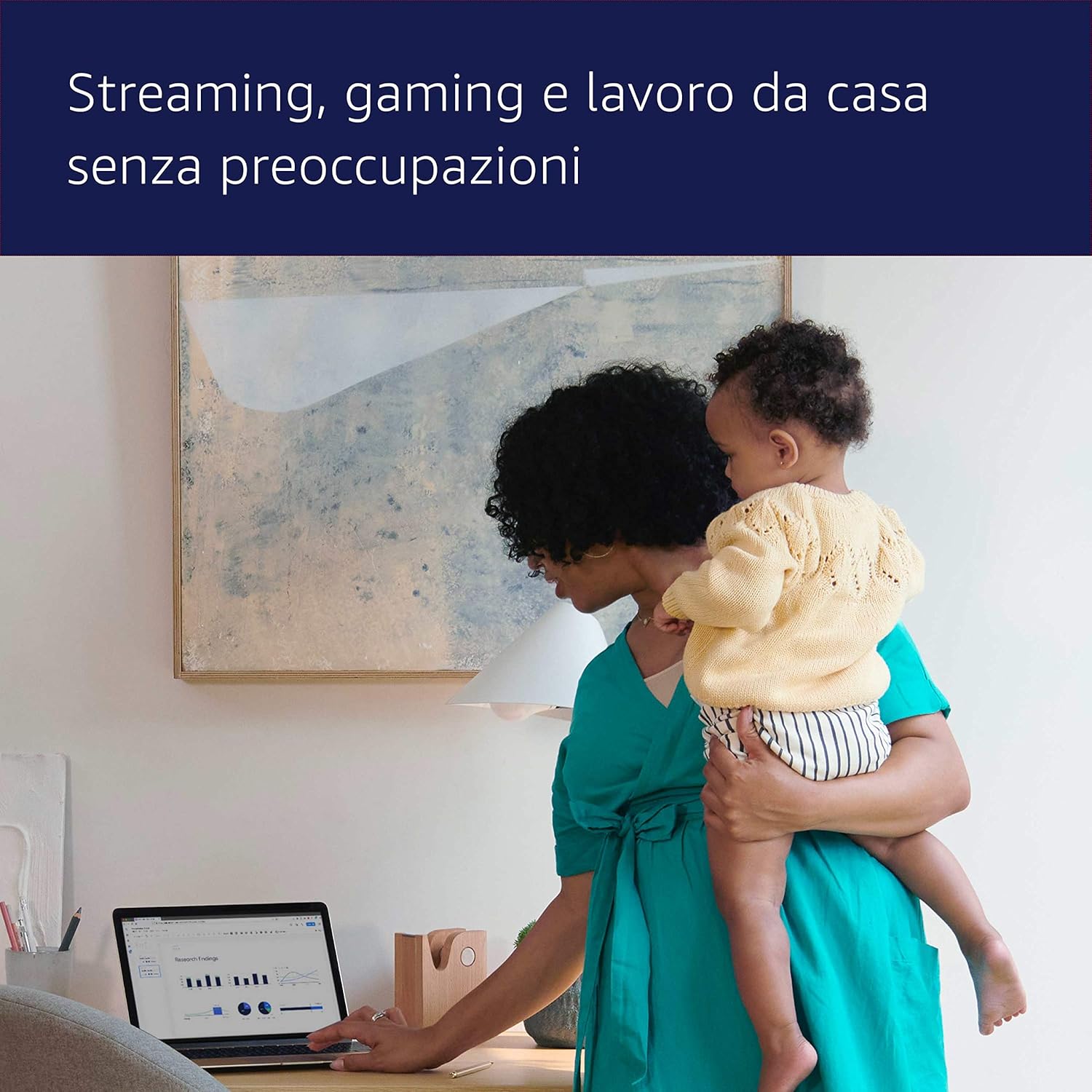 eero 6 Router Wi-Fi Mesh 500 Gbps, 140 m² - immagine 4