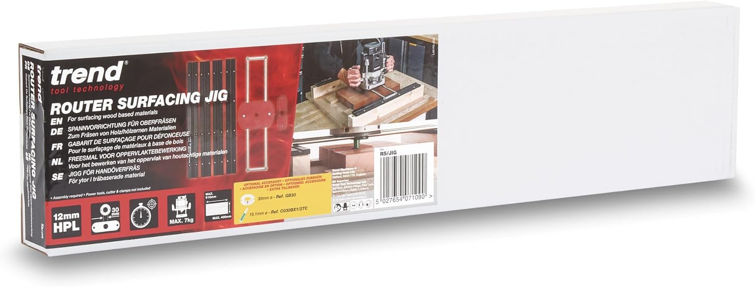 Trend Router Surfacing Jig - Dima Compatta RS/JIG - immagine 4