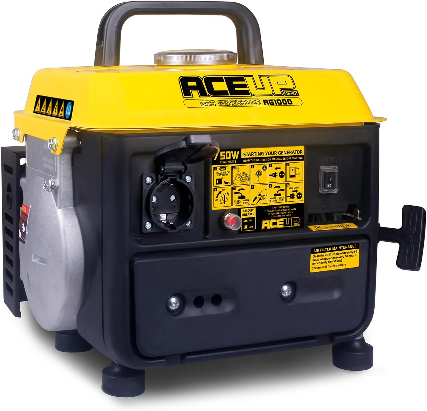 Aceup Energy Generatore di Corrente Portatile 750W