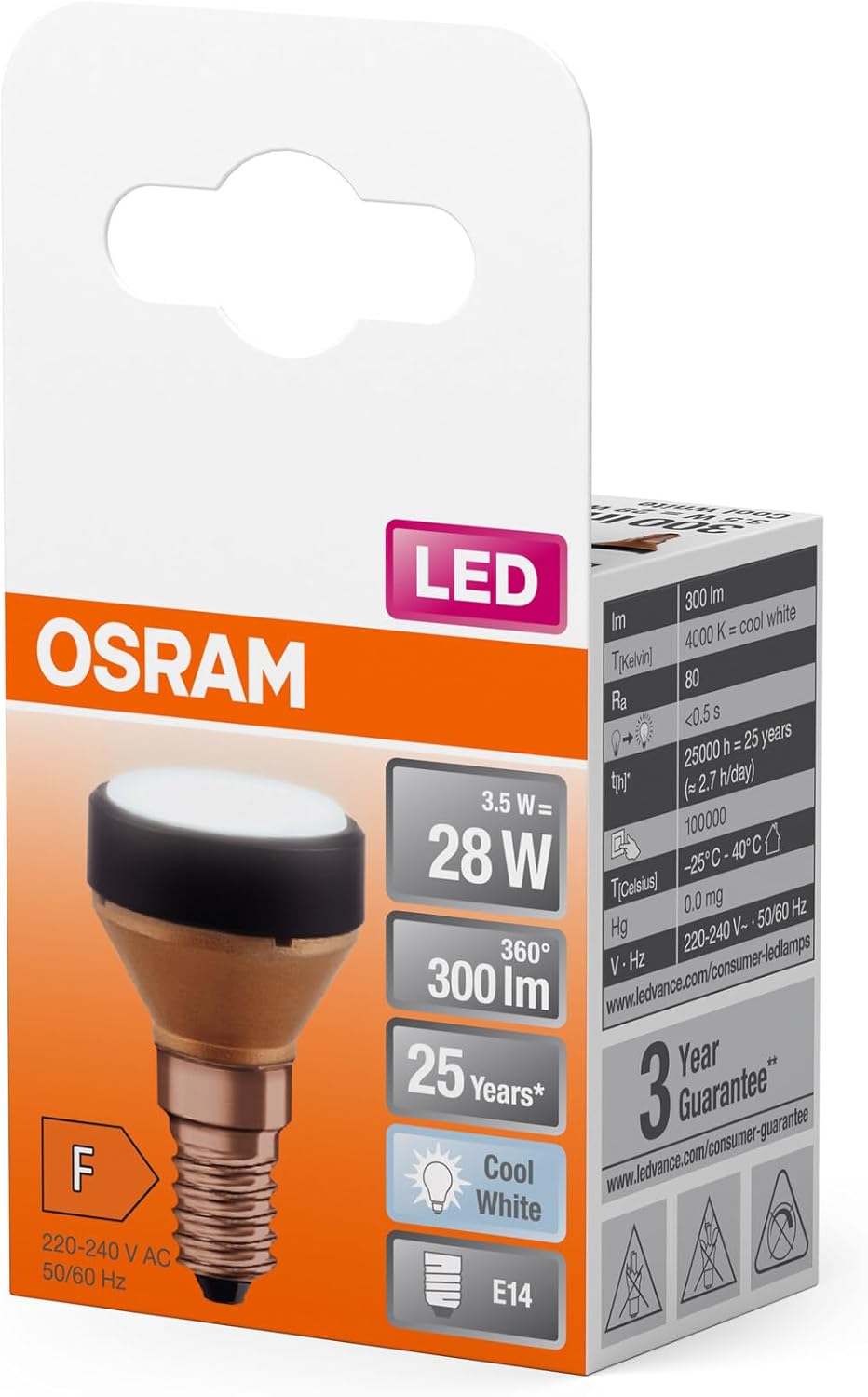 Osram Flat Lamp LED E27 3.5W - Confezione da 6 - immagine 16
