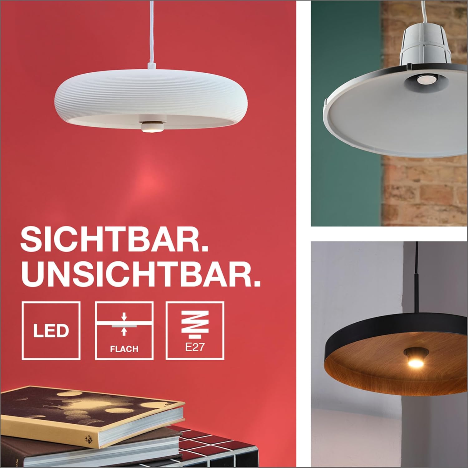 Osram Flat Lamp LED E27 3.5W - Confezione da 6 - immagine 6