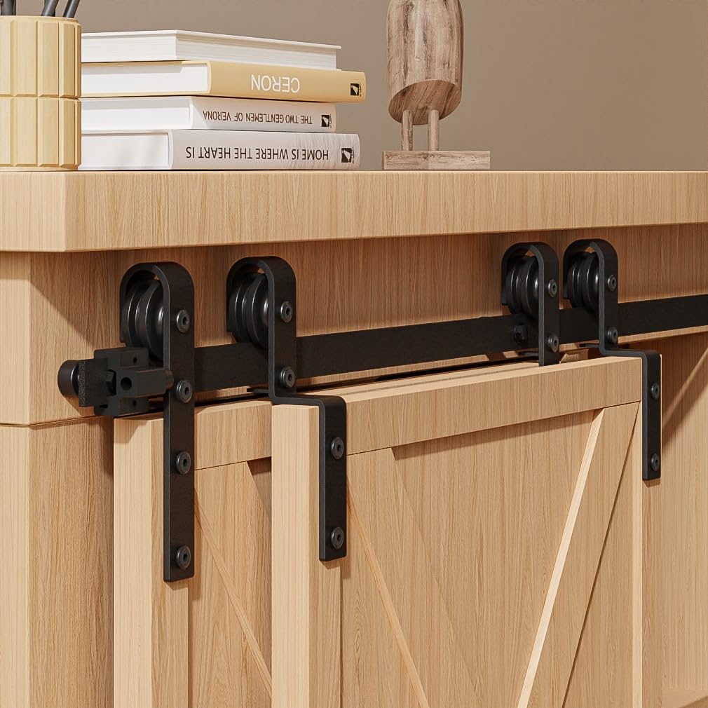 BONIKLUBA Mini Binario per Porta Scorrevole 106.7cm