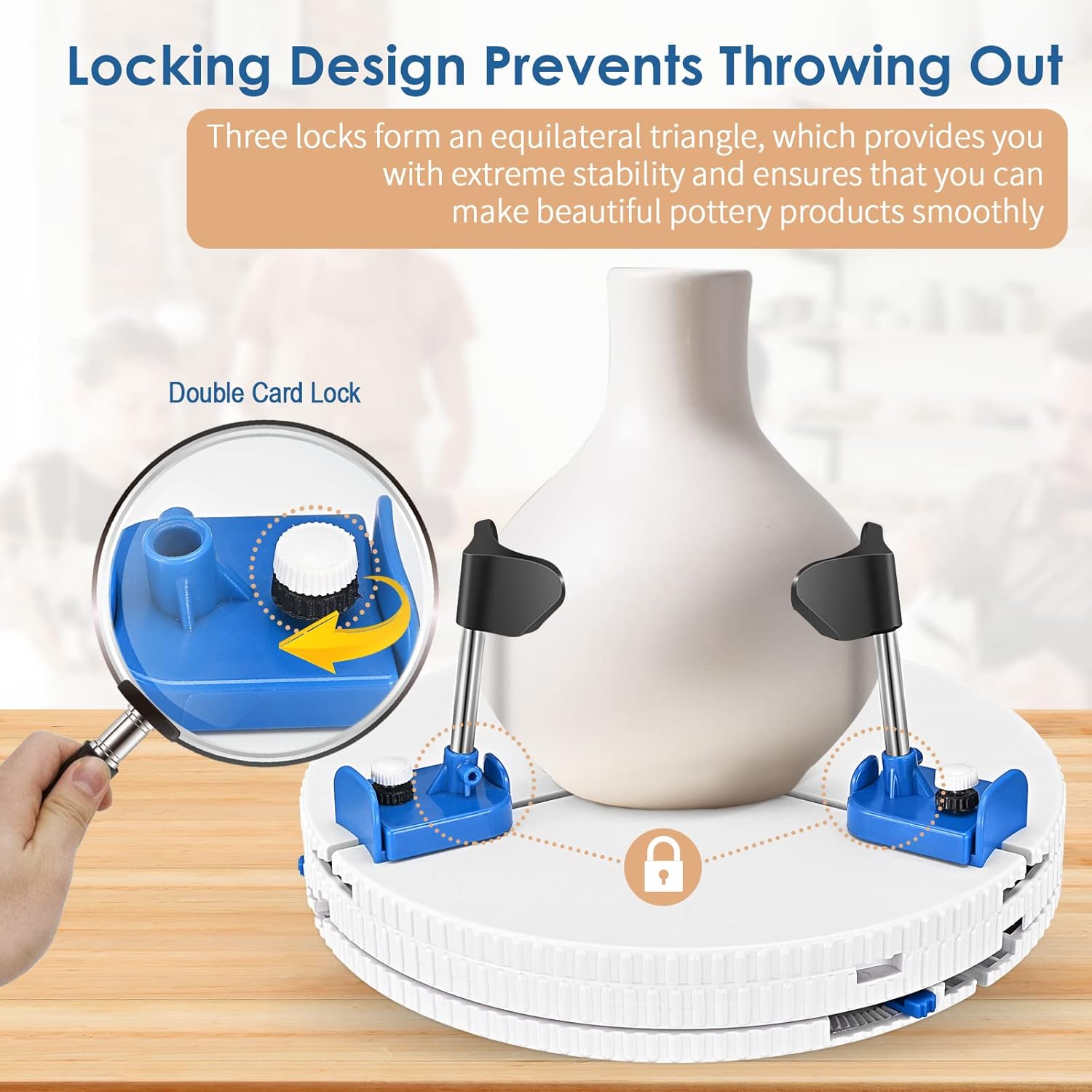 Strumento Centratore Regolabile per Ceramica - immagine 3