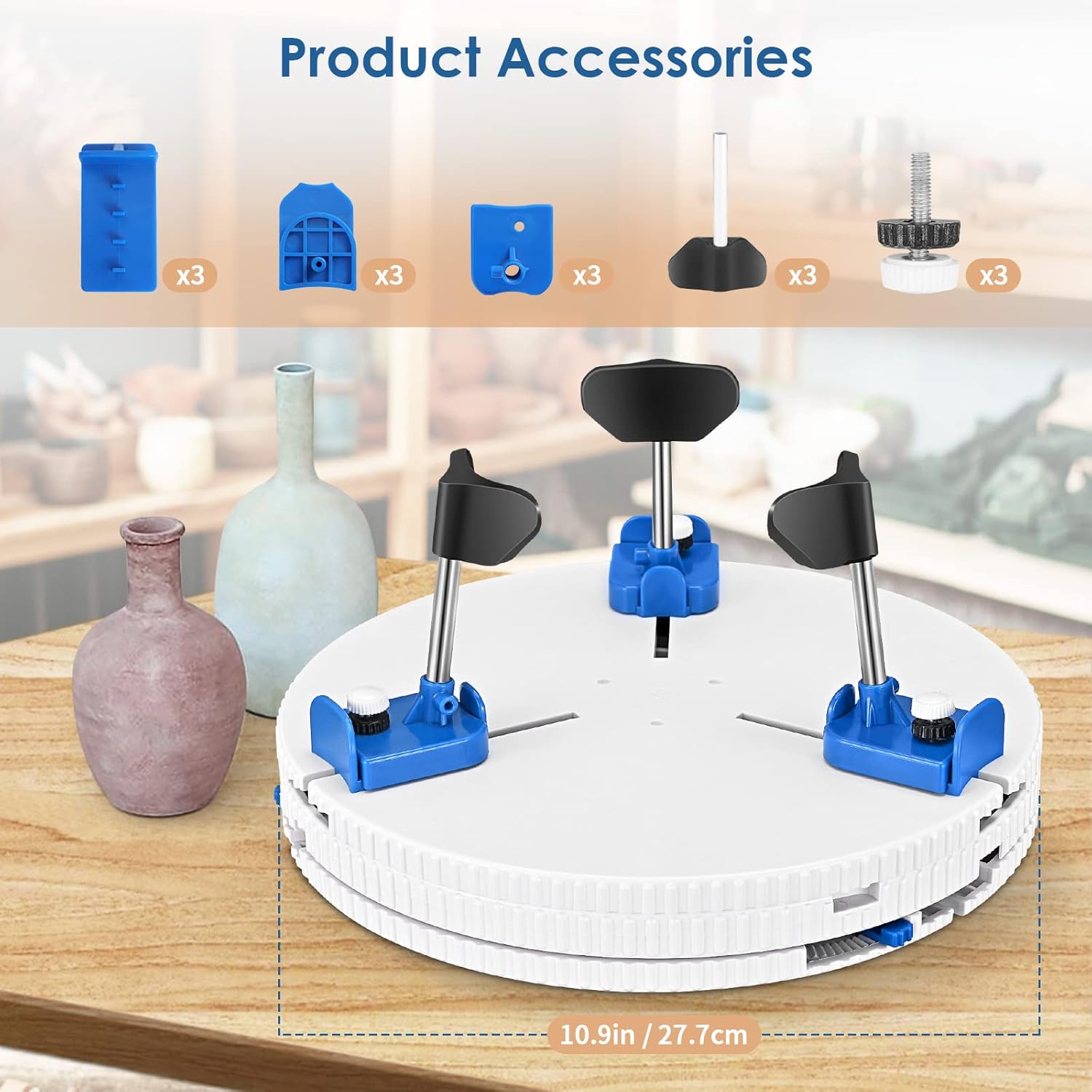 Strumento Centratore Regolabile per Ceramica - immagine 7