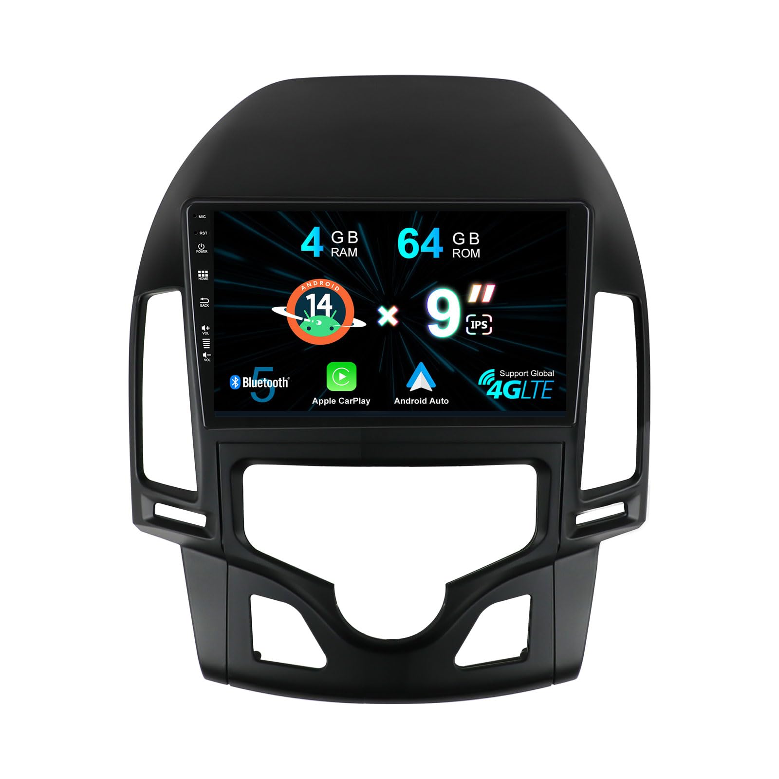 Misonda 9" IPS Autoradio Android 14 per Hyundai I30