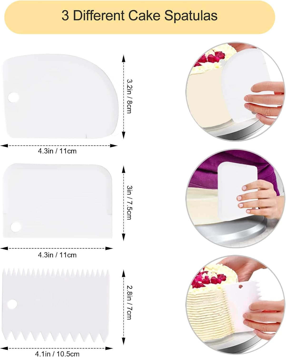 Uten Piatto Girevole per Torte in Alluminio - immagine 4