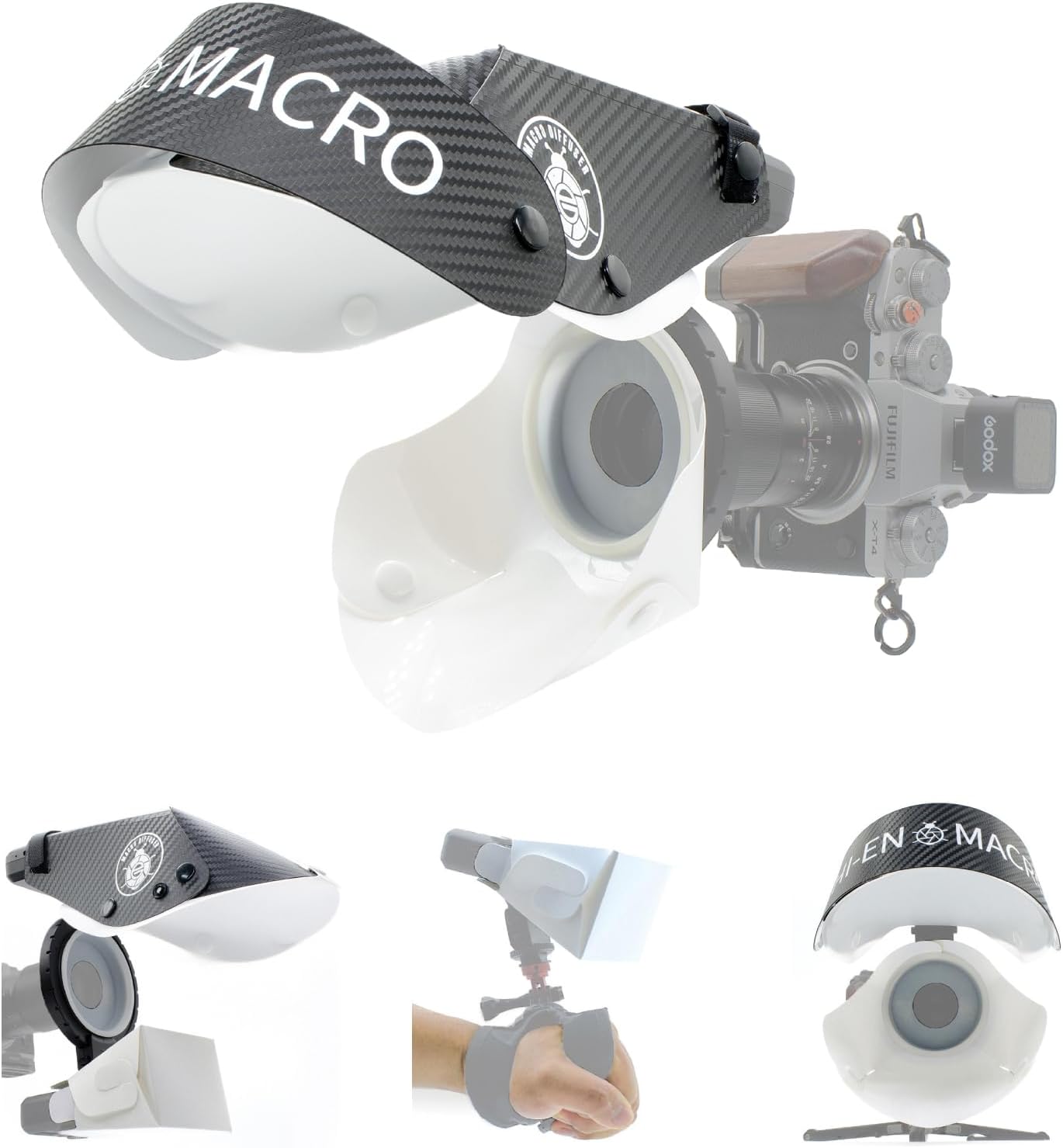 Guage MF12 - Diffusore Flash Macro a Ferro di Cavallo - immagine 2