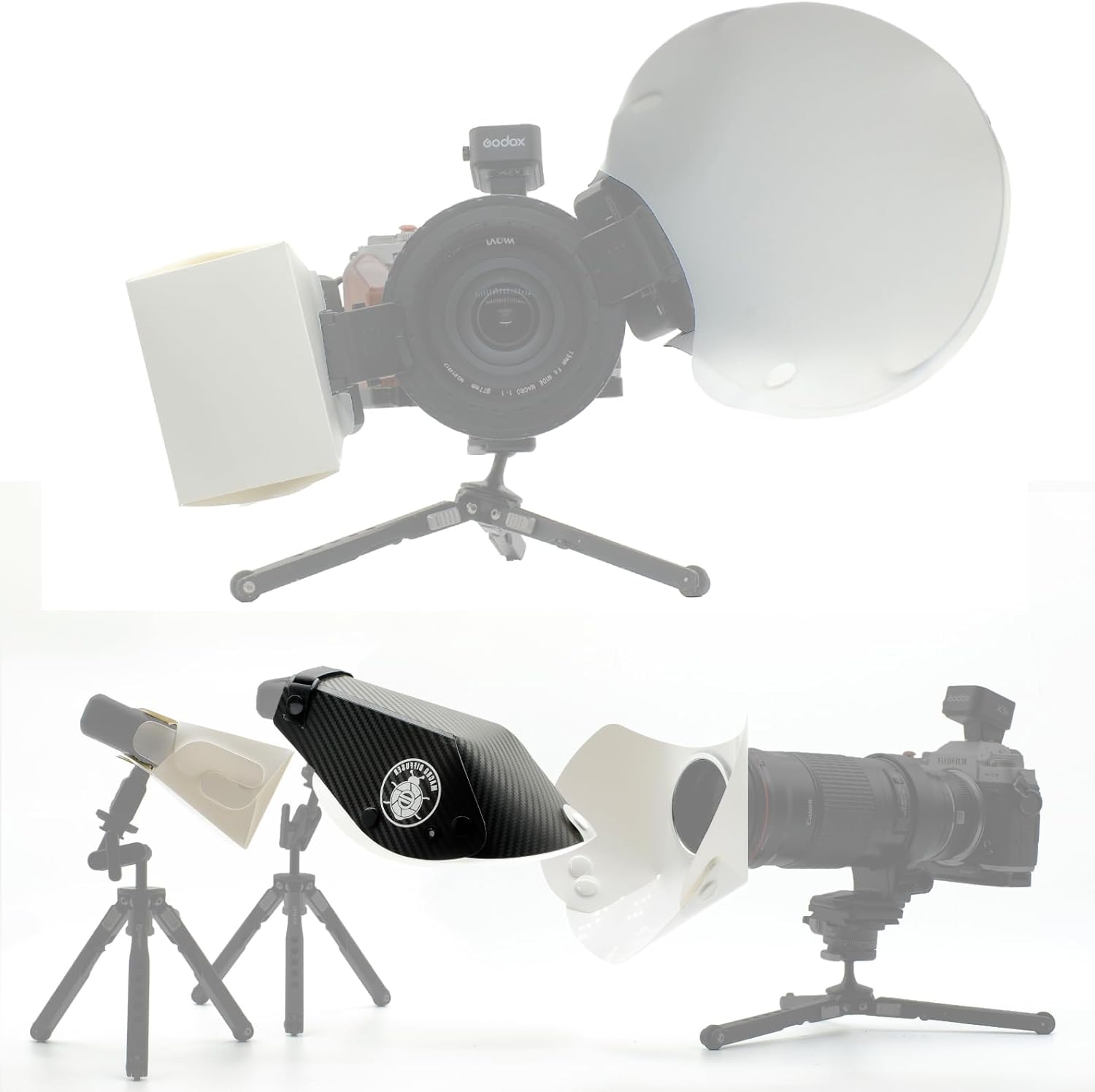 Guage MF12 - Diffusore Flash Macro a Ferro di Cavallo - immagine 4