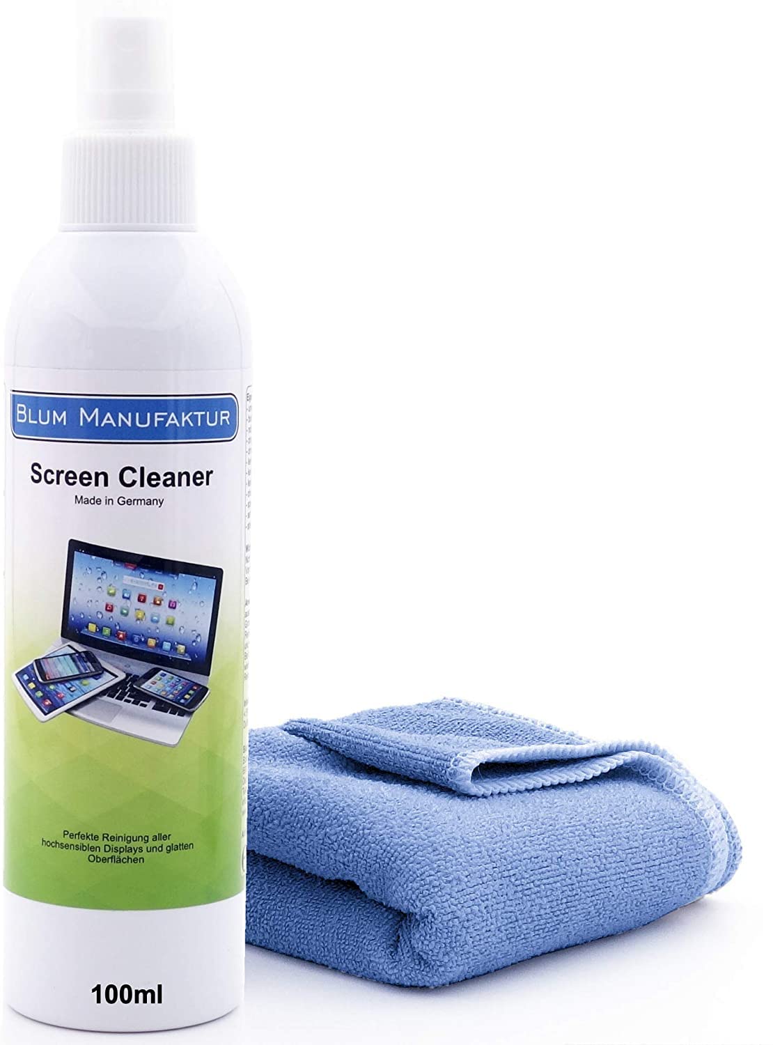 Blum Manufaktur - Pulizia Schermo 100ml + Panno Microfibra