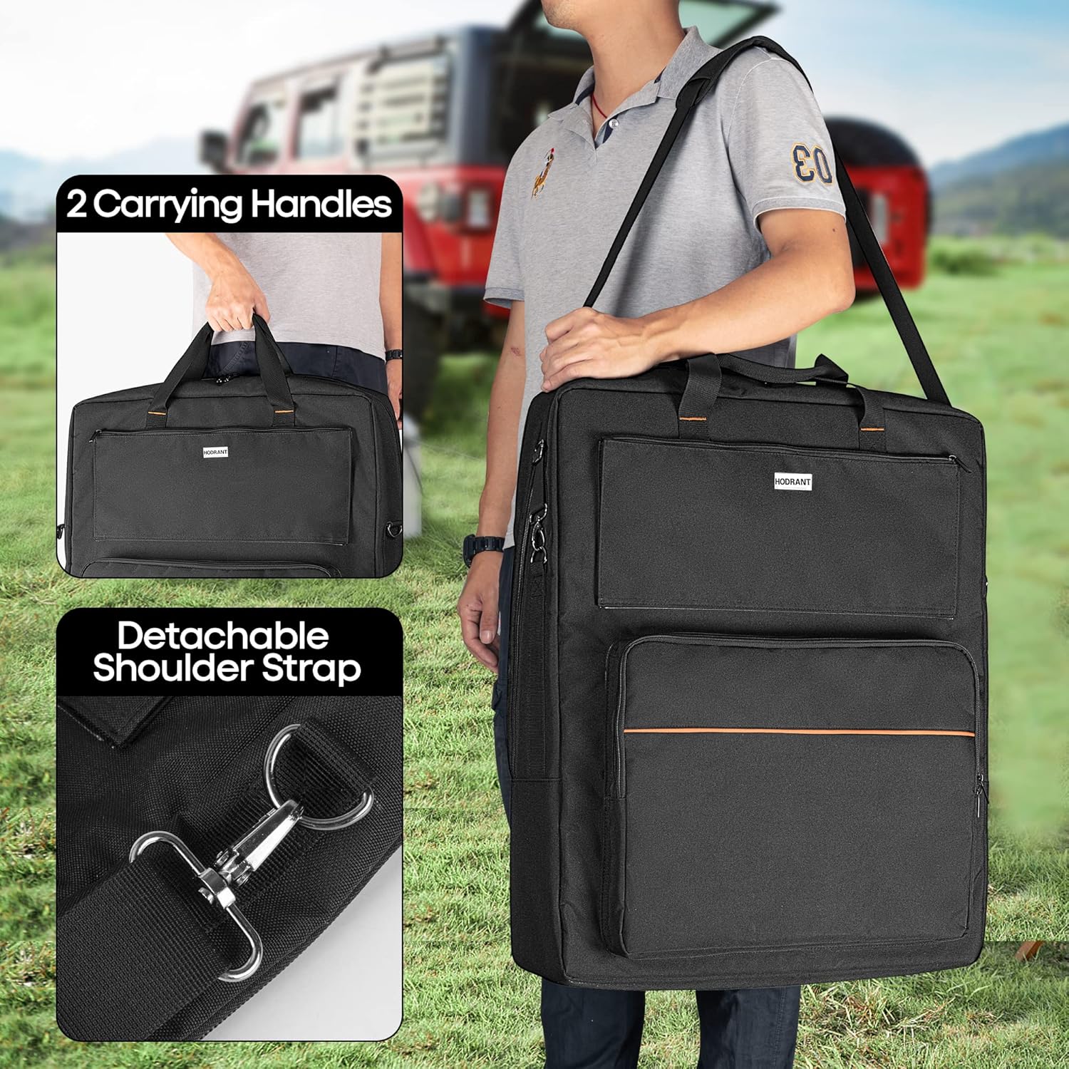 HODRANT Borsa per Pannello Solare Portatile - immagine 5