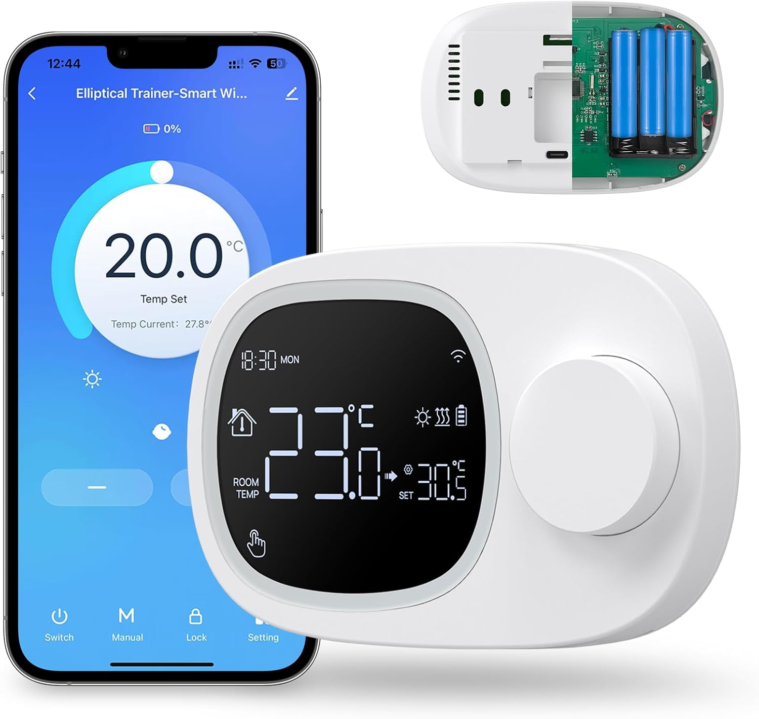 Avatto Termostato Intelligente WiFi per Scaldabagno - immagine 1