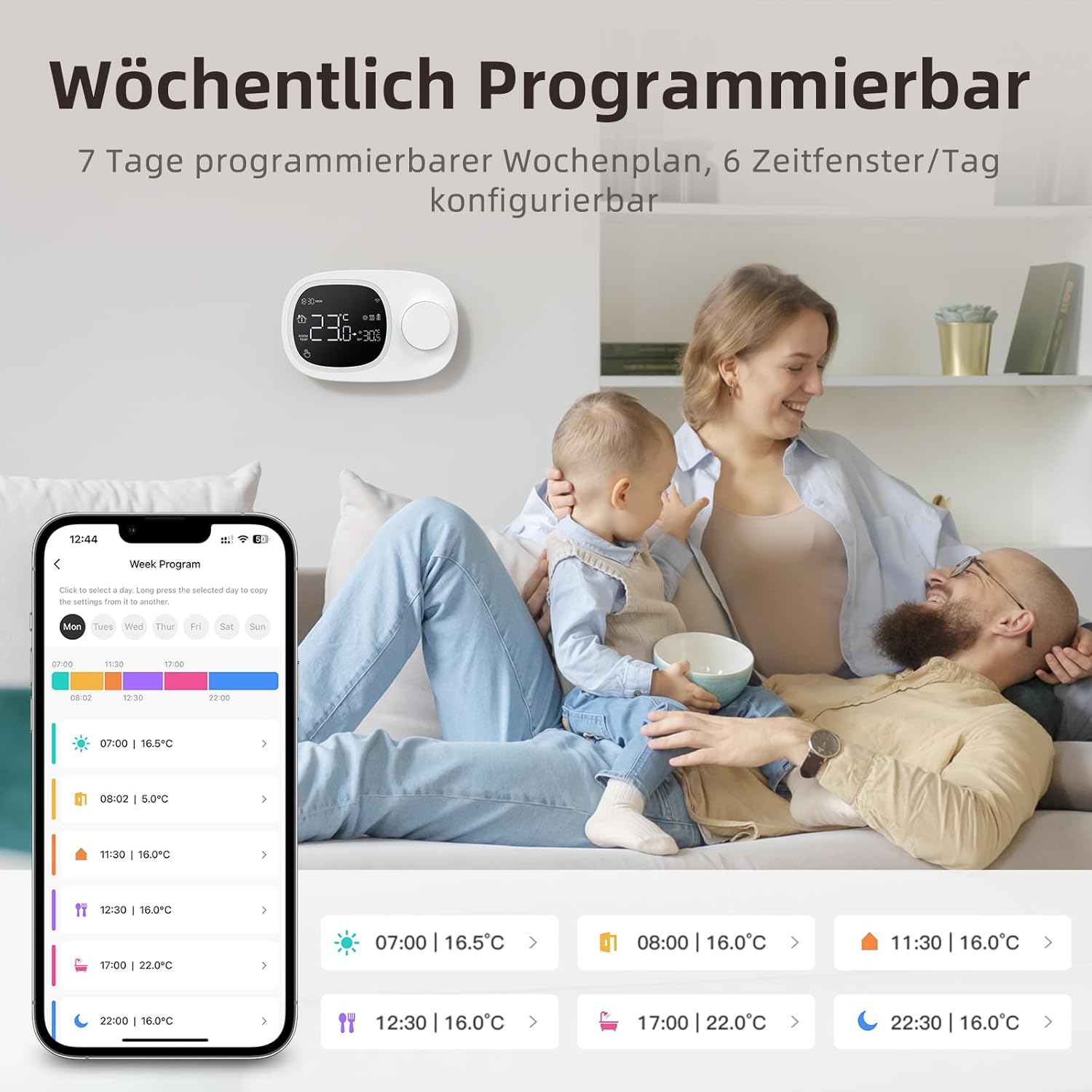Avatto Termostato Intelligente WiFi per Scaldabagno - immagine 4