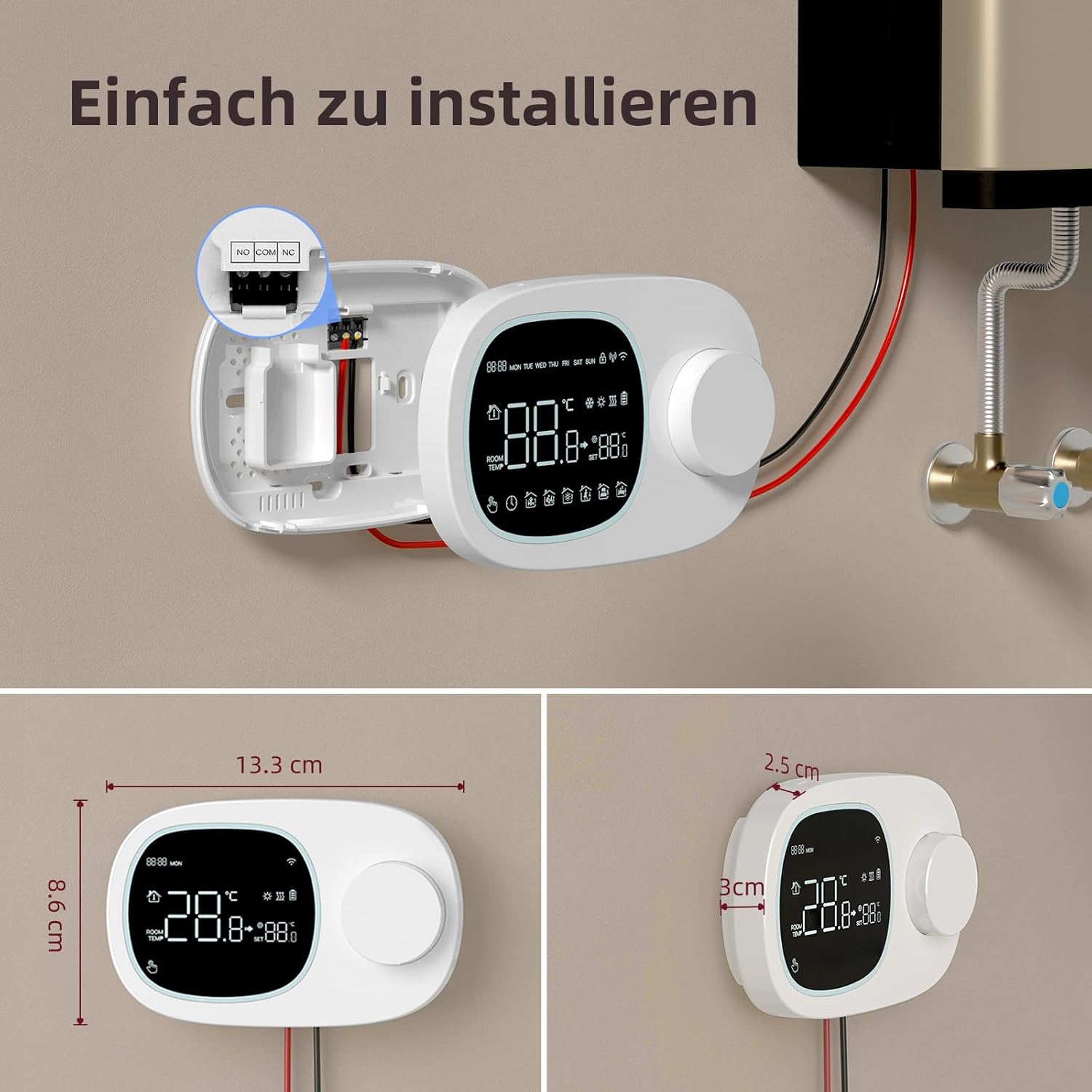 Avatto Termostato Intelligente WiFi per Scaldabagno - immagine 6