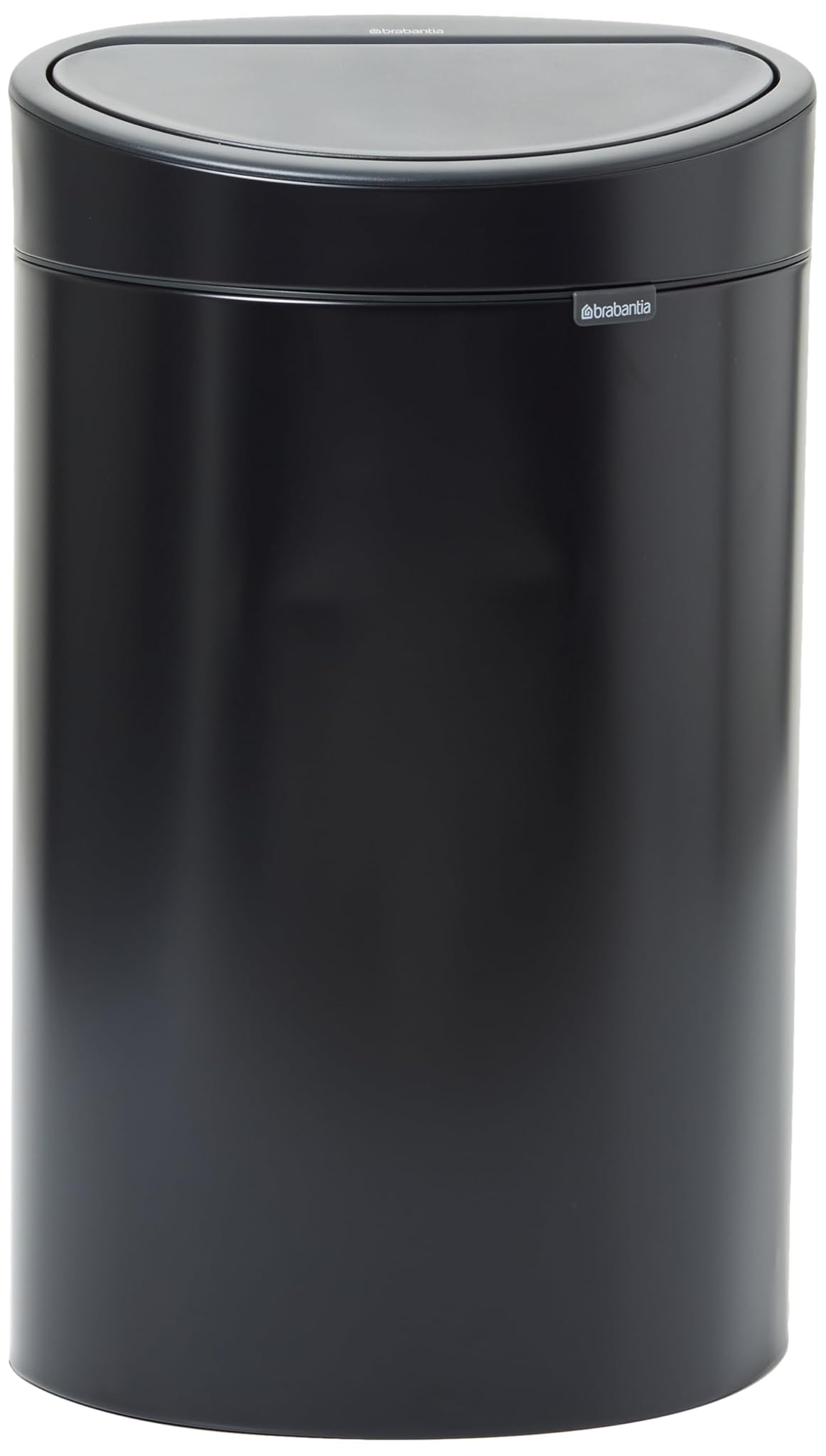 Brabantia Touch Bin New Pattumiera, 40 l, Nero Opaco