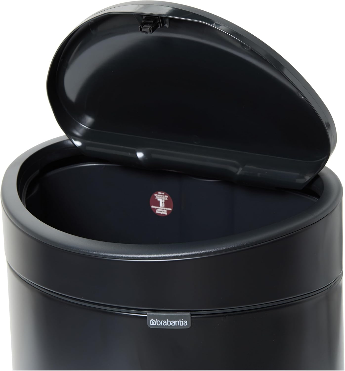 Brabantia Touch Bin New Pattumiera, 40 l, Nero Opaco - immagine 3