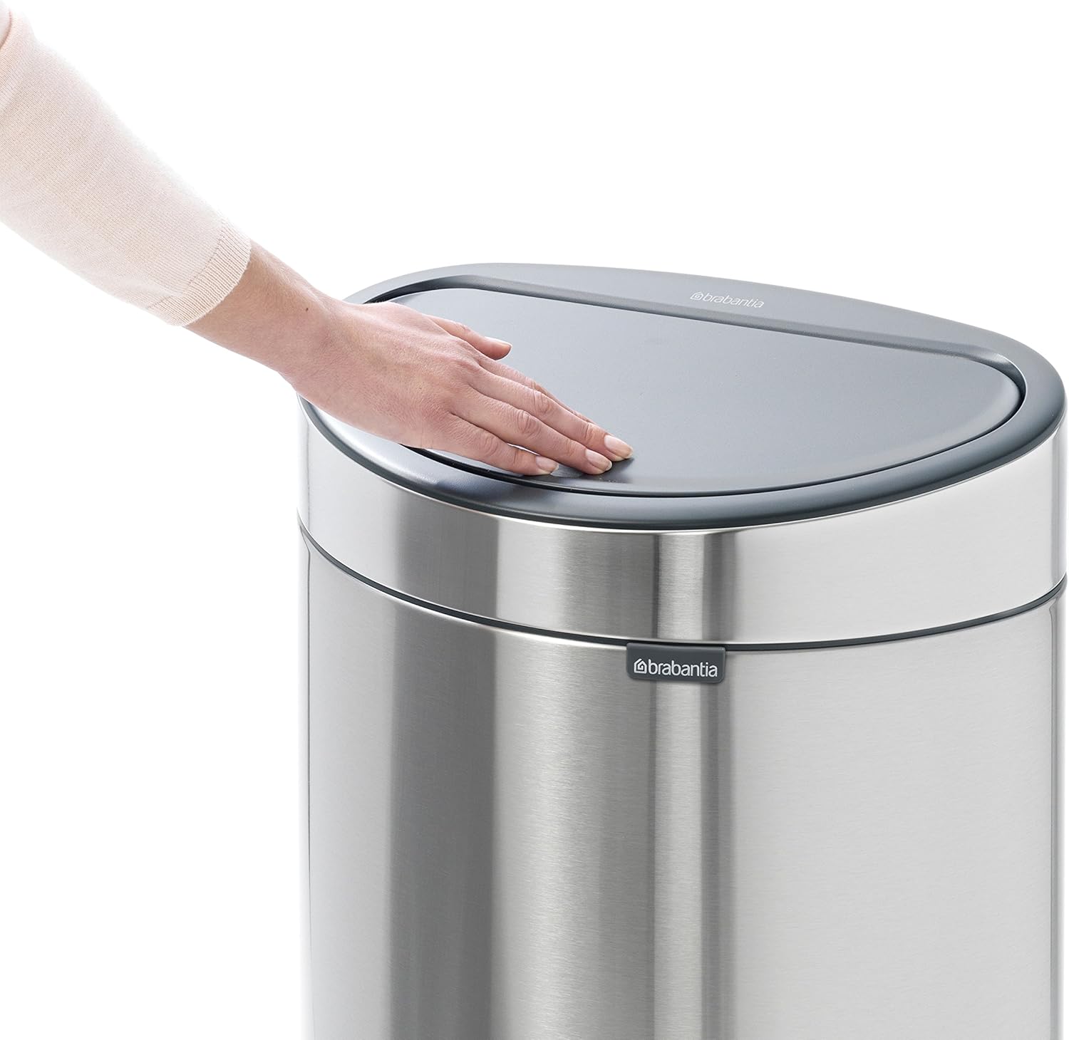 Brabantia Touch Bin New Pattumiera, 40 l, Nero Opaco - immagine 4