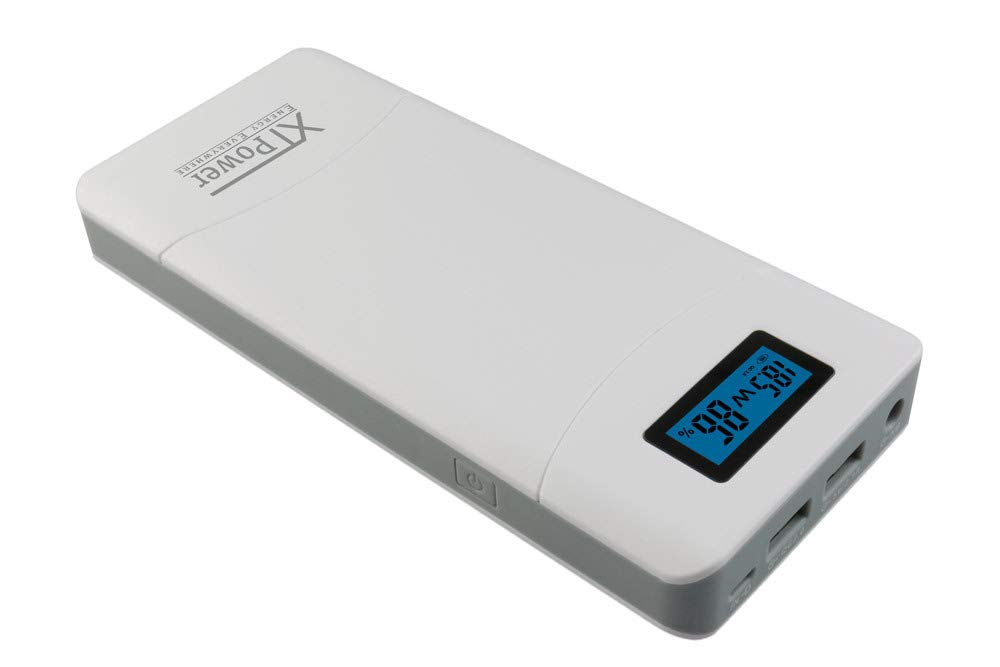 XTPower XT-16000 QC3 Powerbank 15600 mAh Li-Ion USB, presa DC 3.5mm Bianco