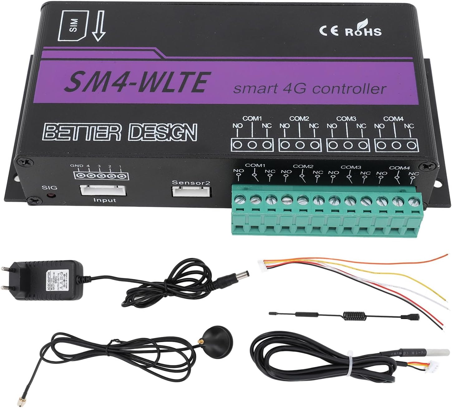 Controller Allarme SMS 4G per Accesso Cellulare - immagine 1