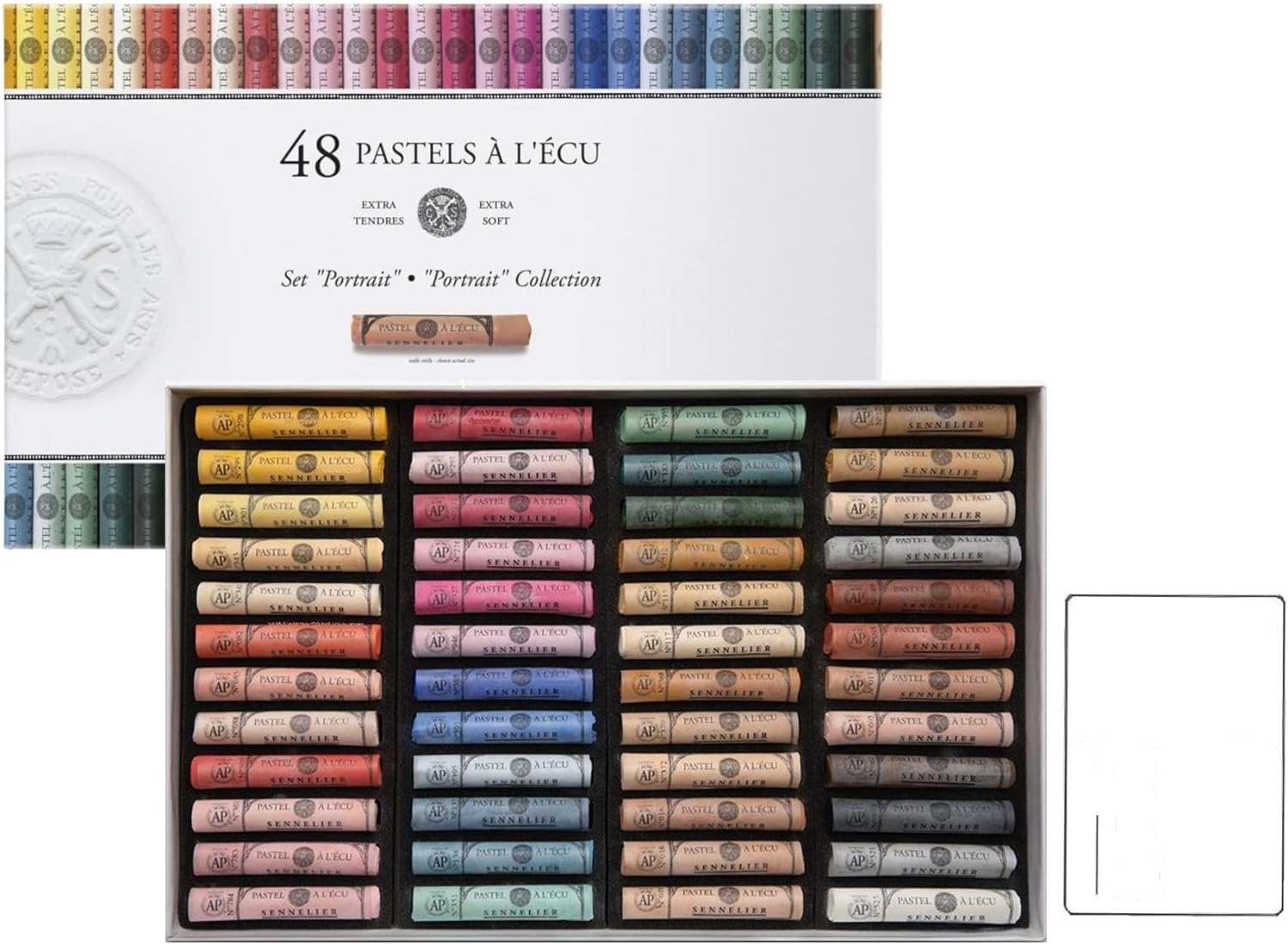 Sennelier Dry Pastel Set 48 Pastels Soft Pastel Extra Fine - Ritratto
